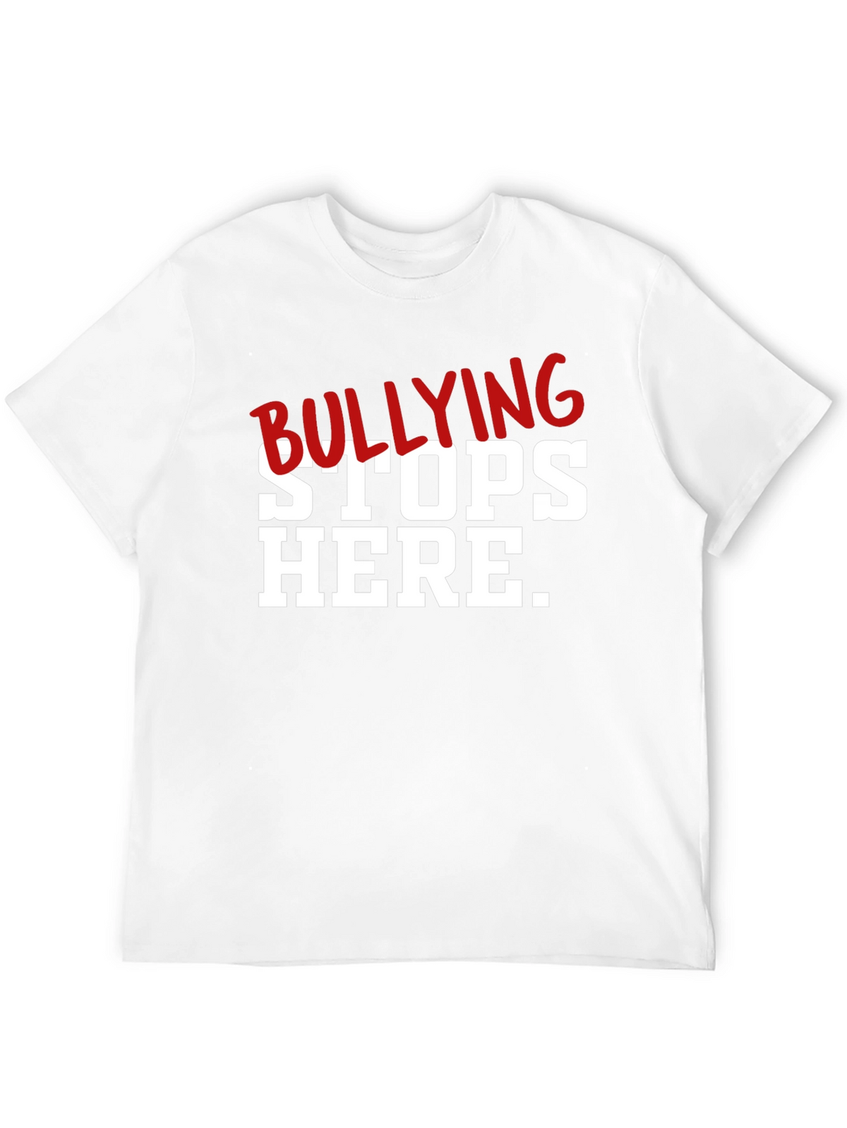 Bullying Stops Here Graphic T-Shirt