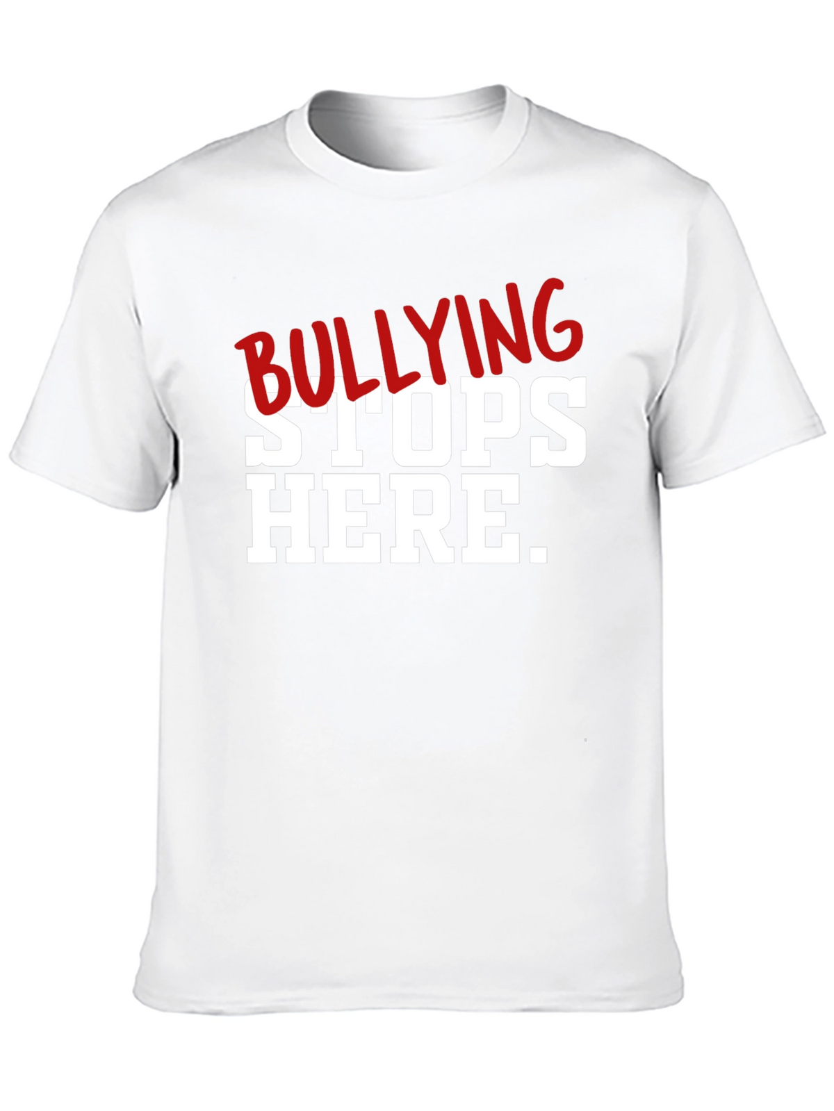 Bullying Stops Here Graphic T-Shirt