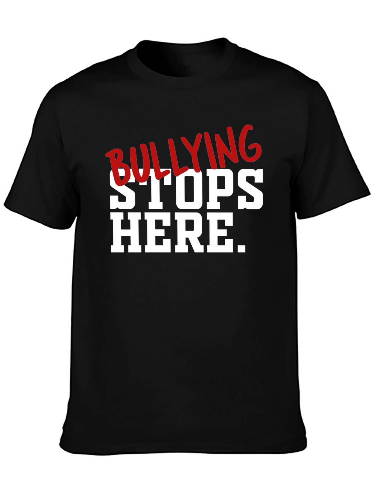 Bullying Stops Here Graphic T-Shirt