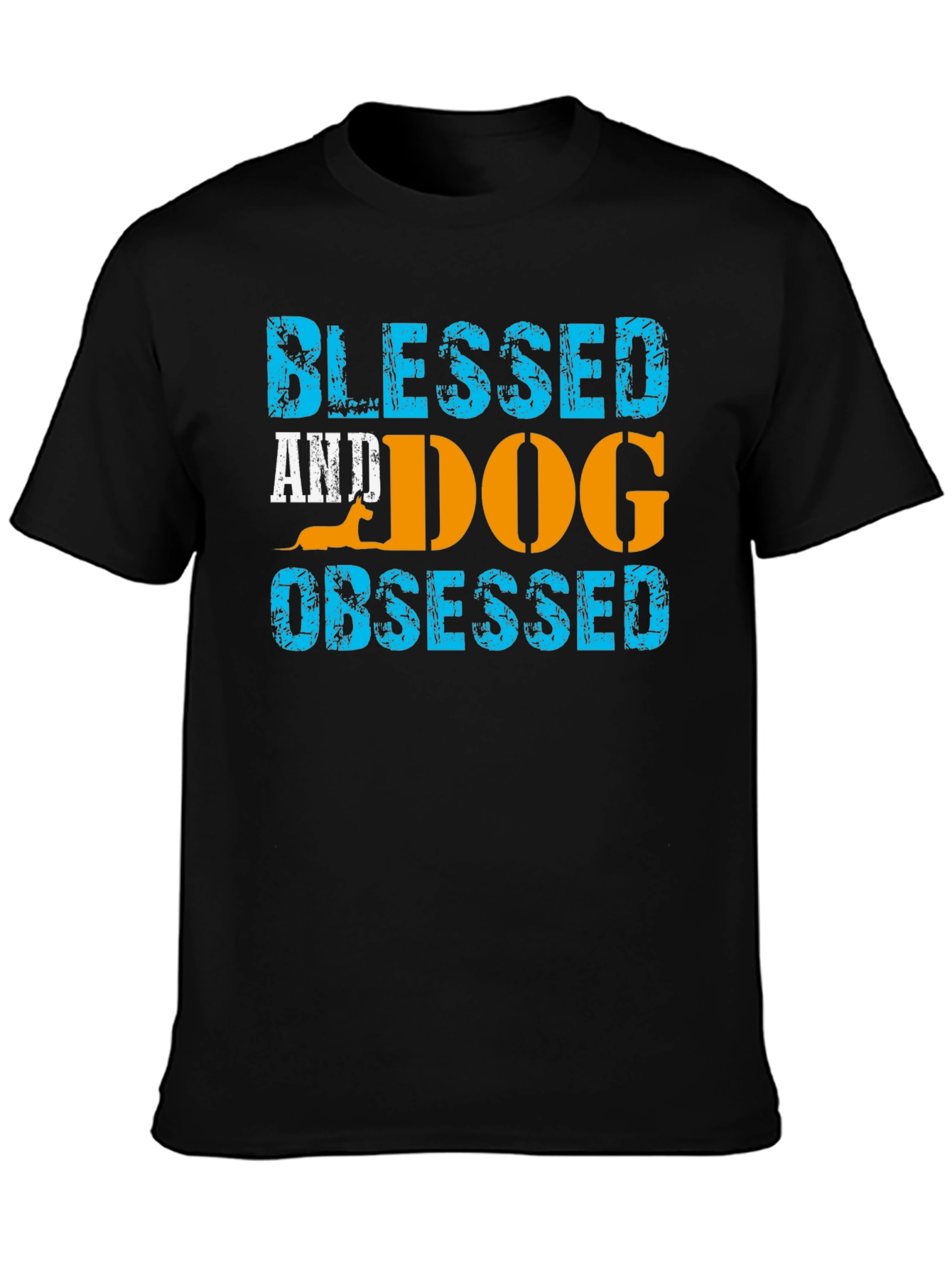 Blessed and Dog Obsessed Graphic T-Shirt