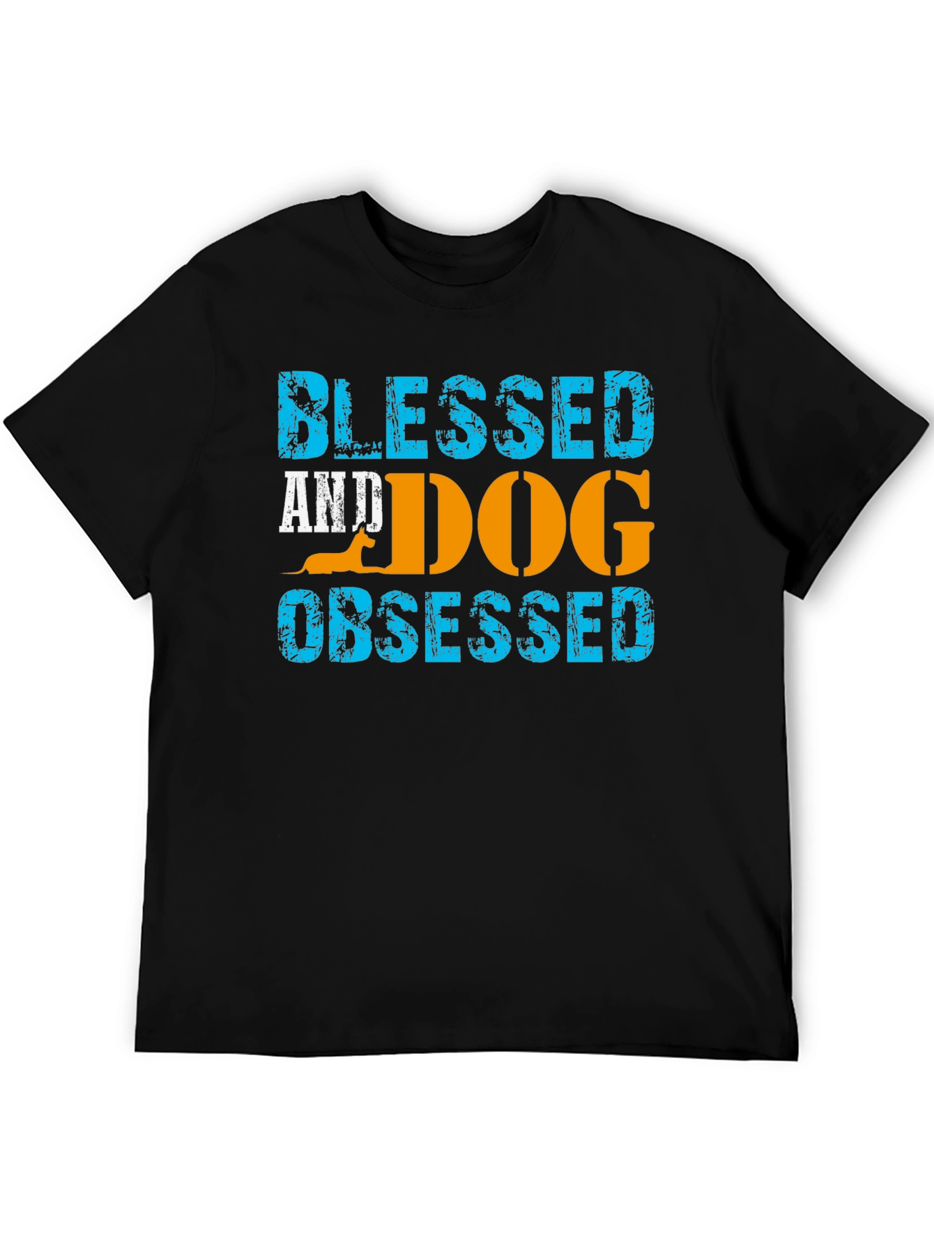 Blessed and Dog Obsessed Graphic T-Shirt