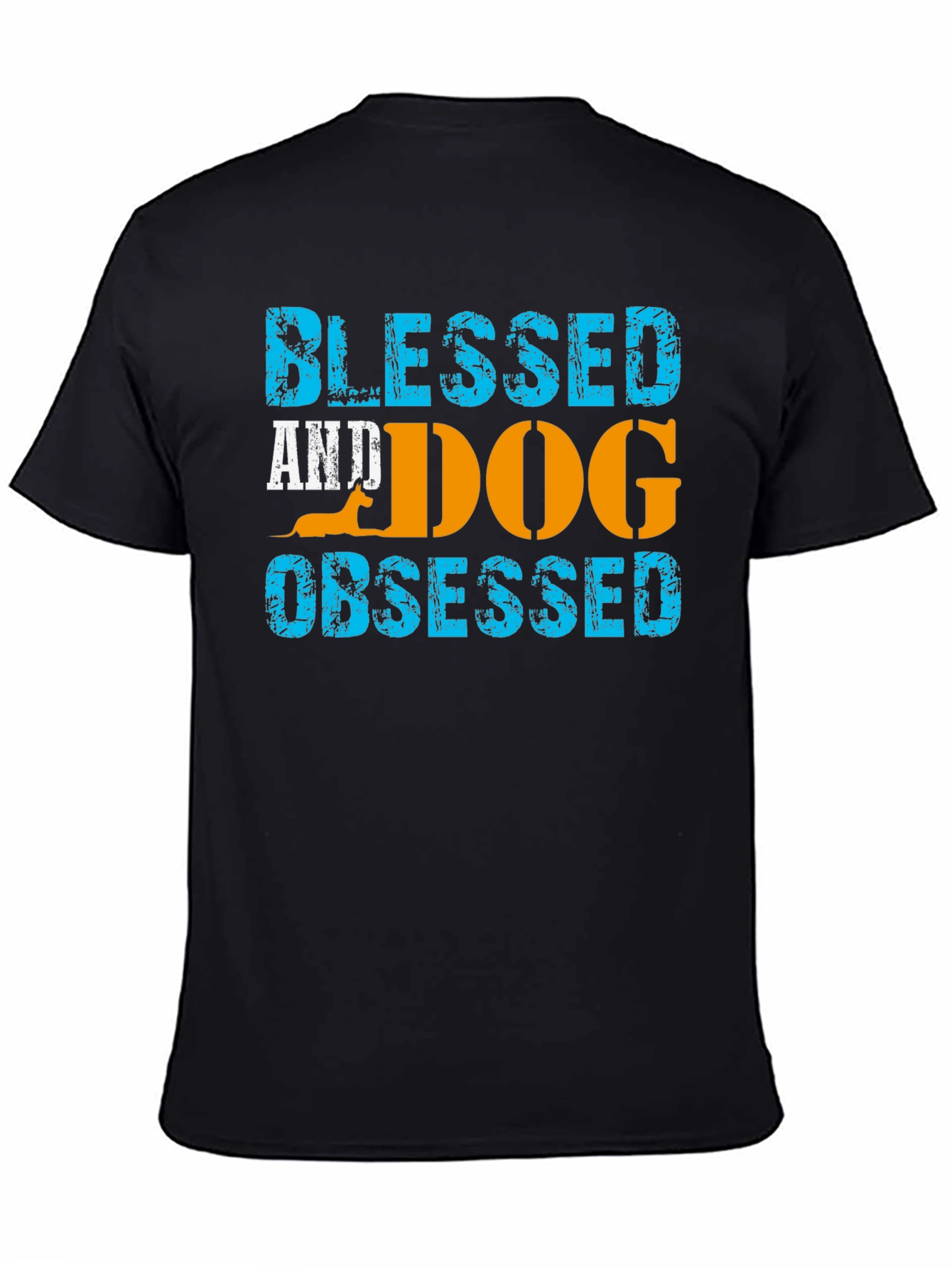 Blessed and Dog Obsessed Graphic T-Shirt