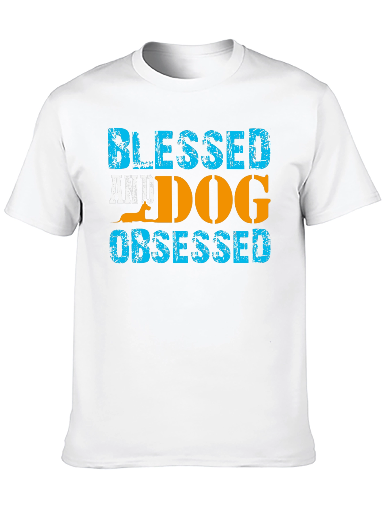 Blessed and Dog Obsessed Graphic T-Shirt