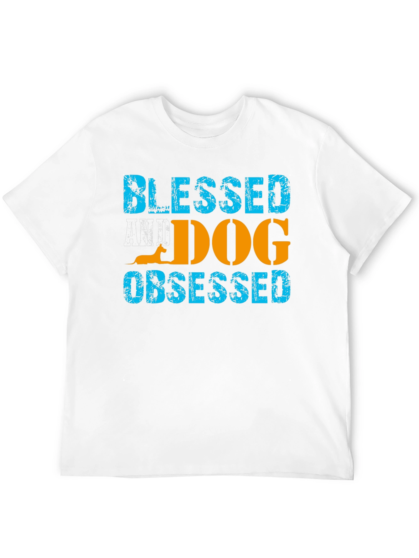 Blessed and Dog Obsessed Graphic T-Shirt