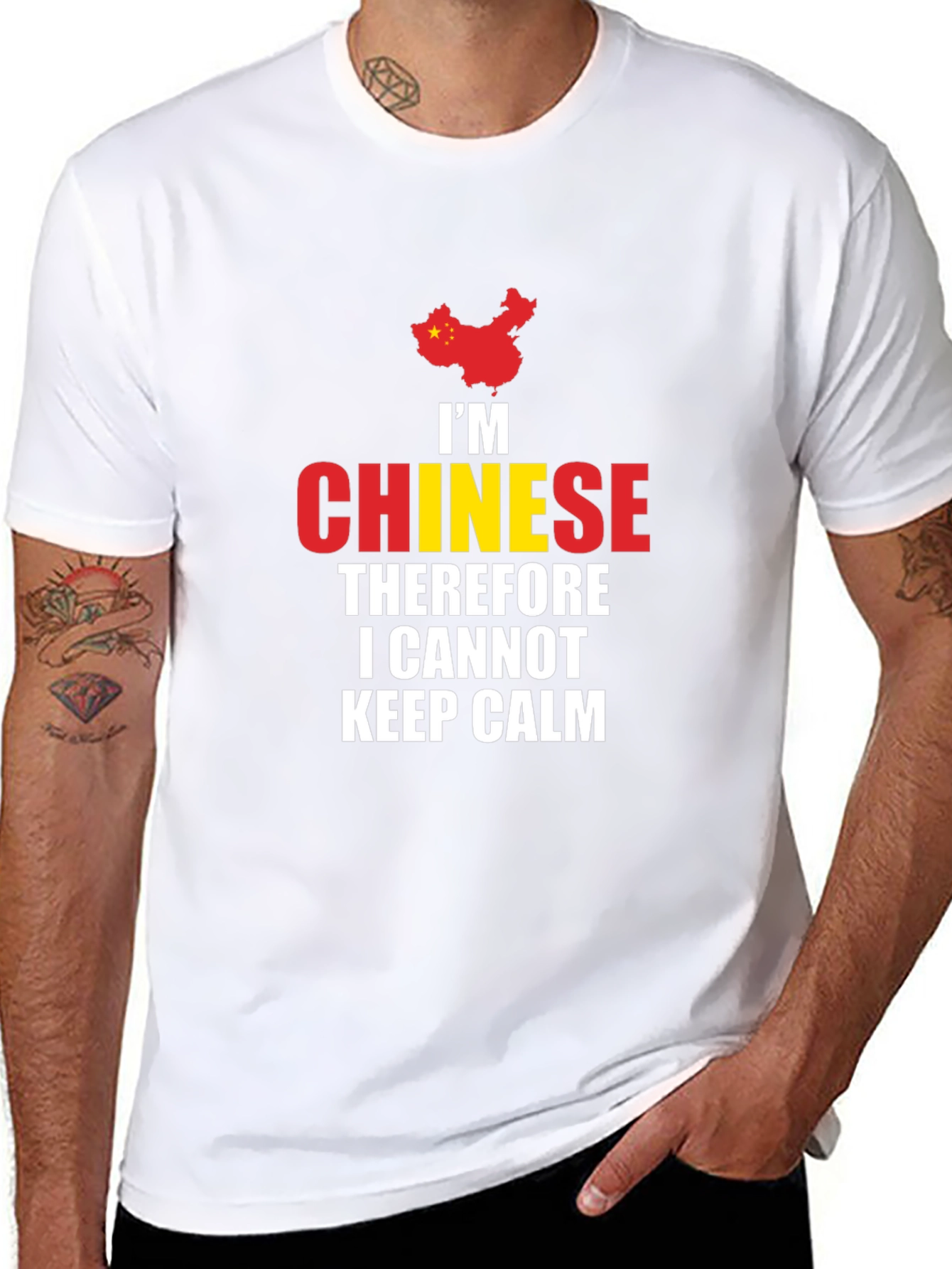 Im Chinese Therefore I Cannot Keep Calm T-Shirt
