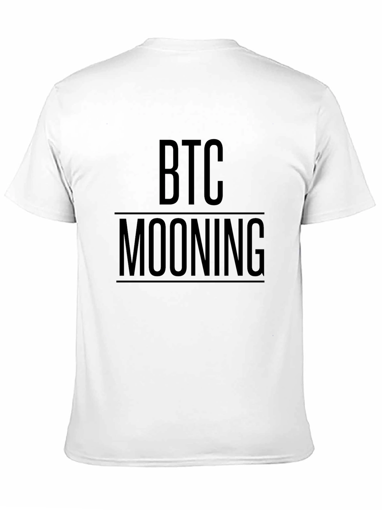 BTC Mooning Black T-Shirt
