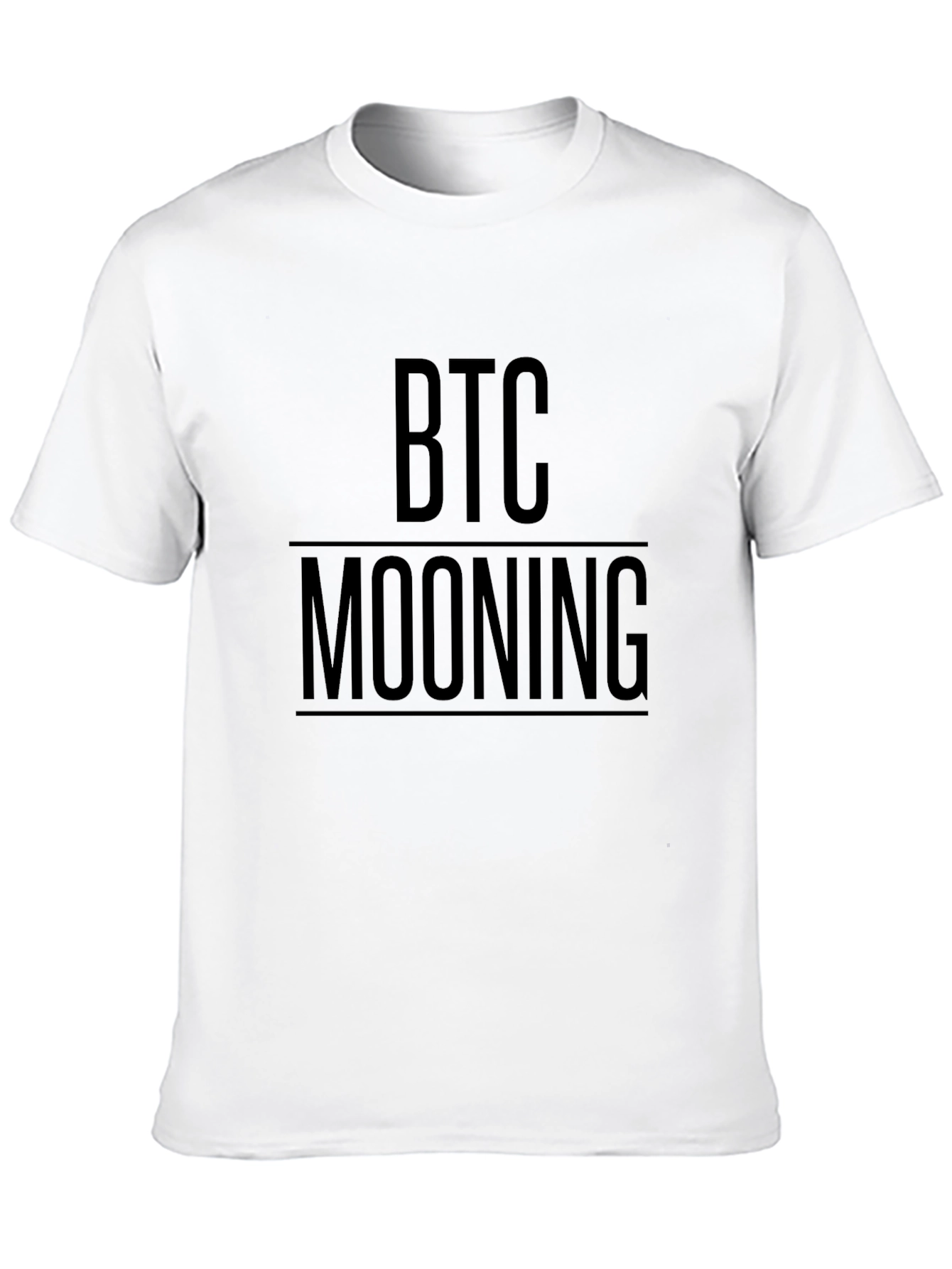 BTC Mooning Black T-Shirt