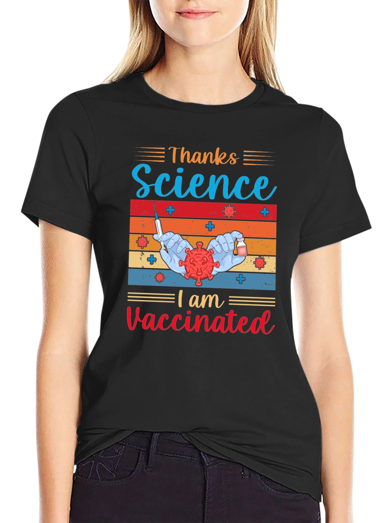 Thanks Science I am Vaccinated T-Shirt