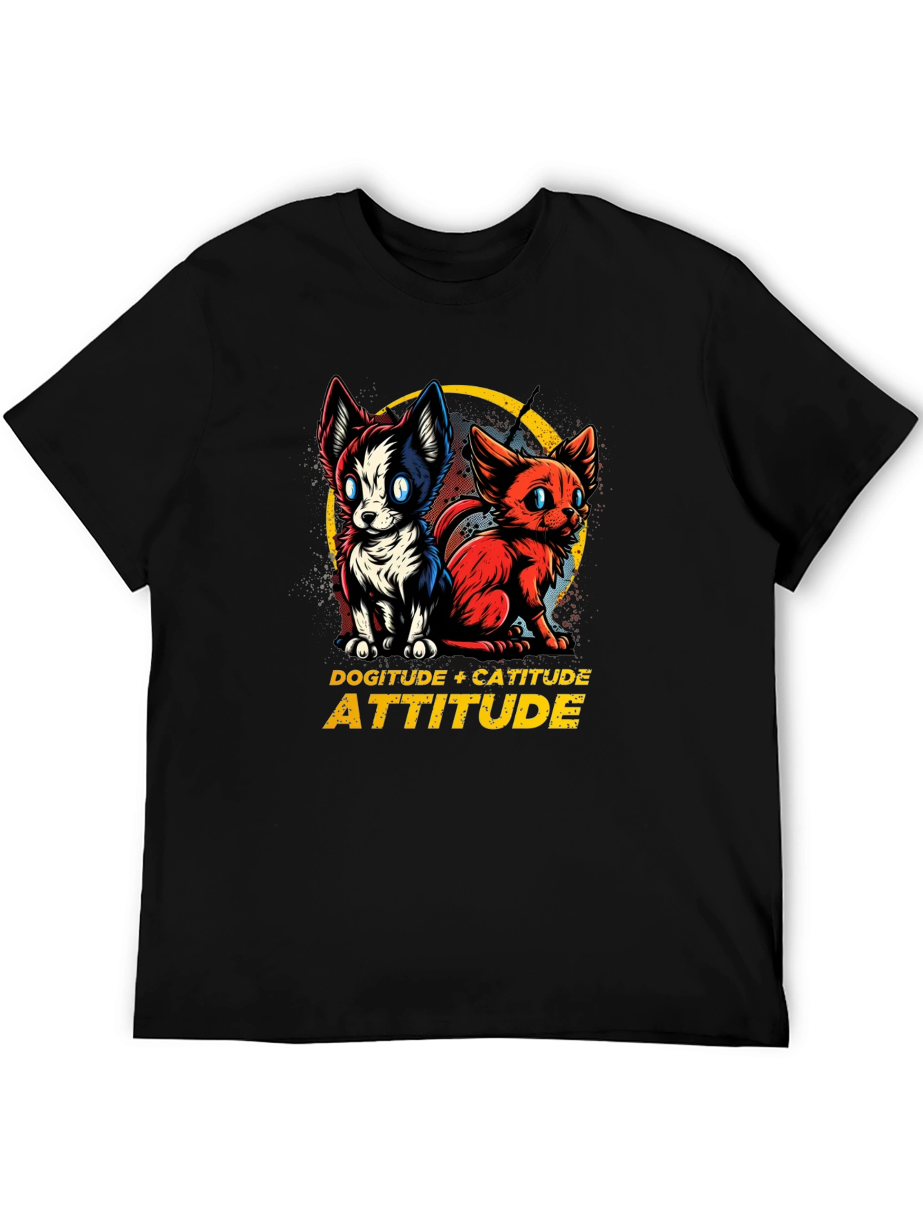 Dogitude + Catitude Graphic Tee