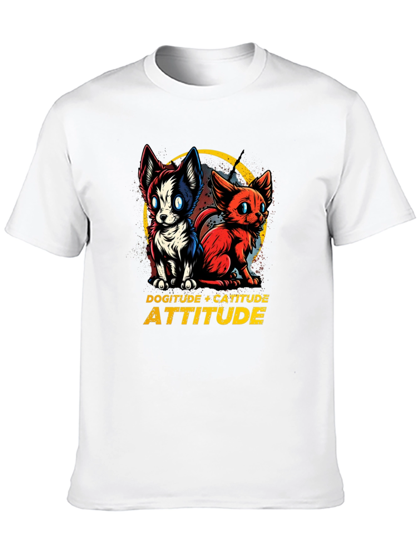 Dogitude + Catitude Graphic Tee