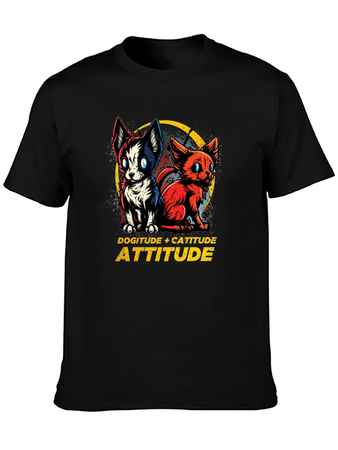 Dogitude + Catitude Graphic Tee
