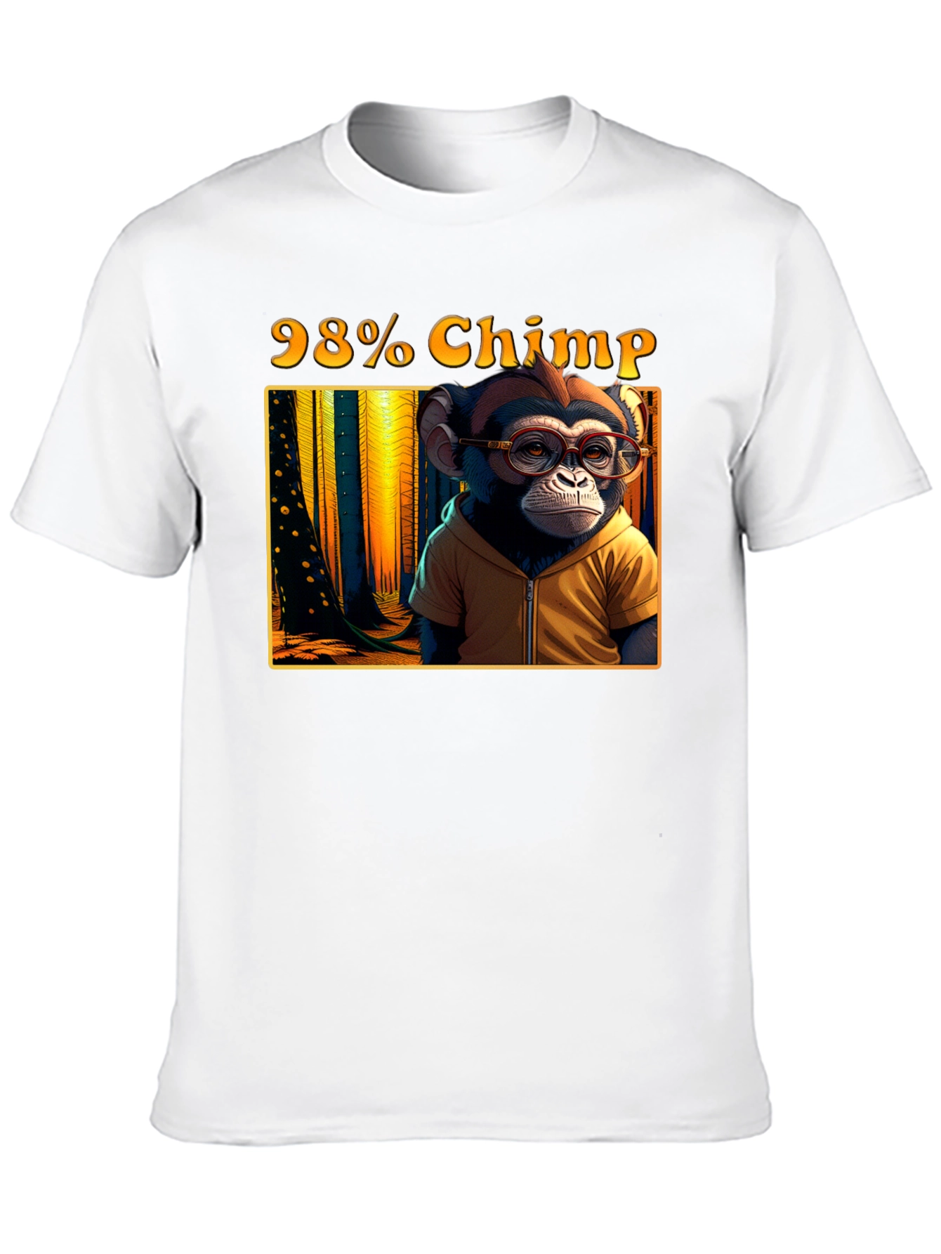 98% Chimp Graphic T-Shirt