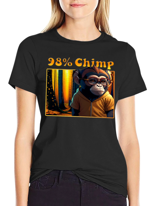 98% Chimp Graphic T-Shirt