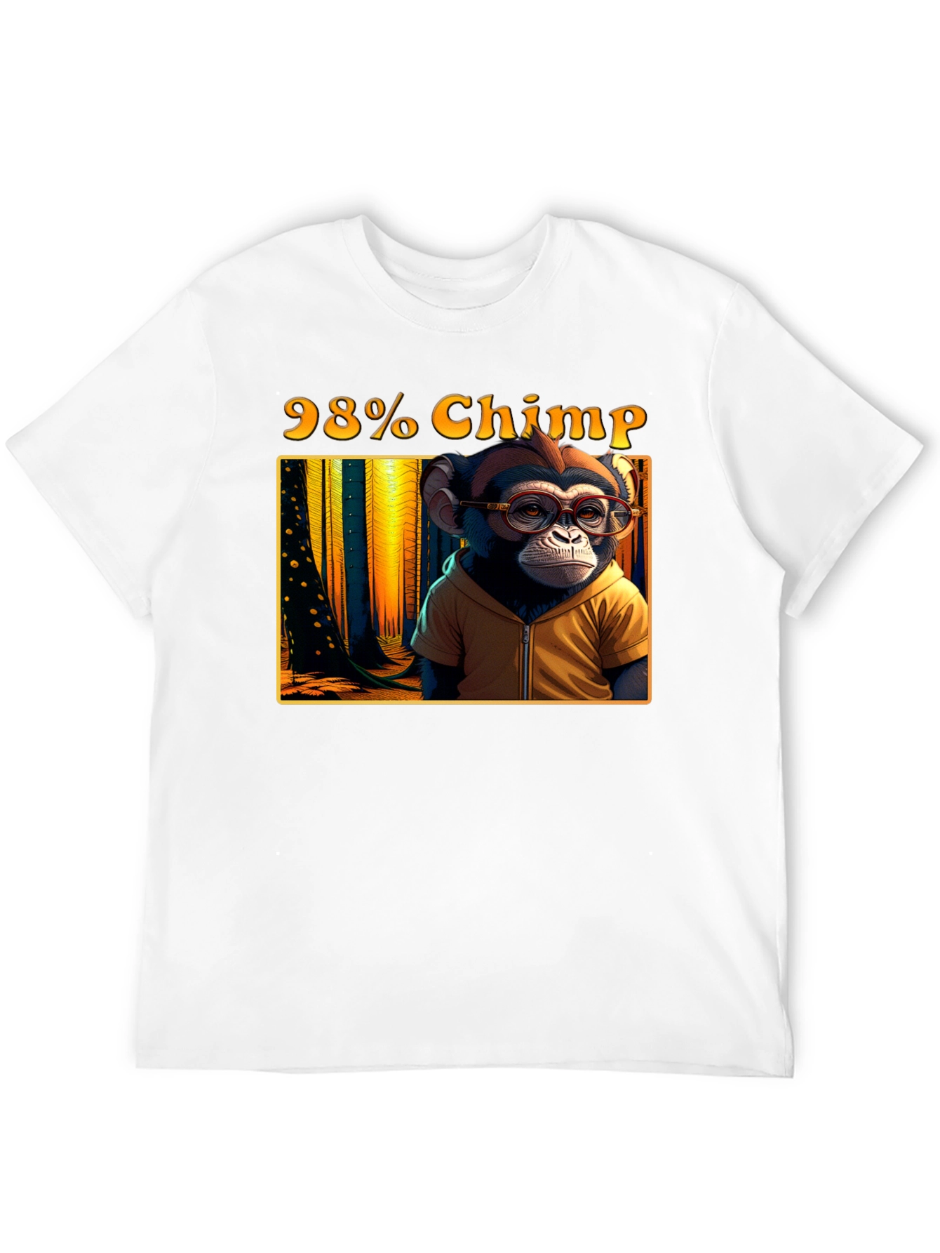 98% Chimp Graphic T-Shirt