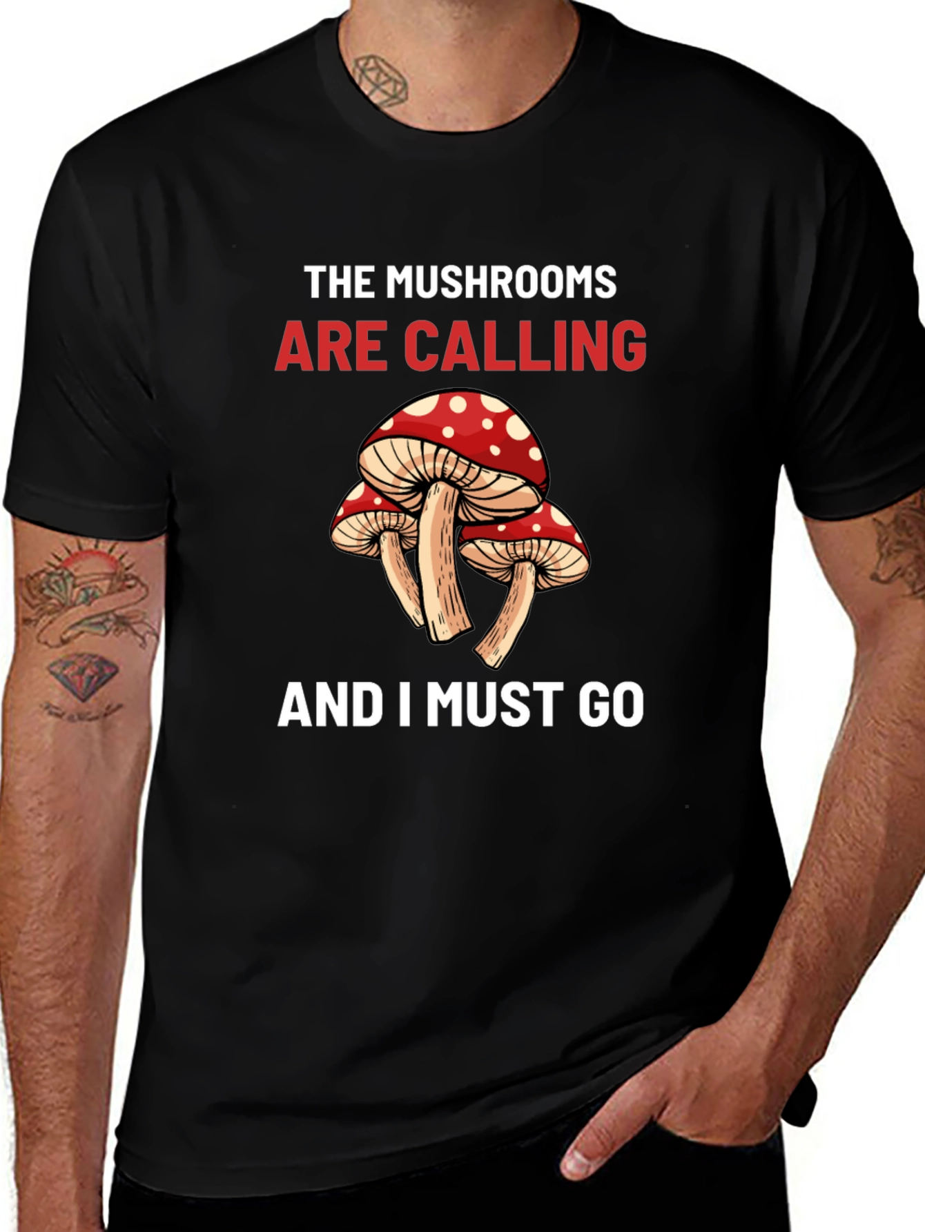 Mushroom Calling T-Shirt