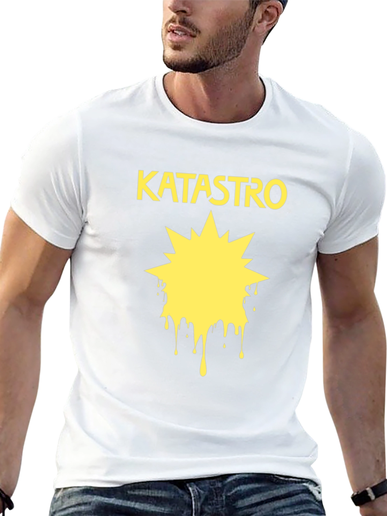 Katastro Graphic Tee - Unique Design Soft Cotton