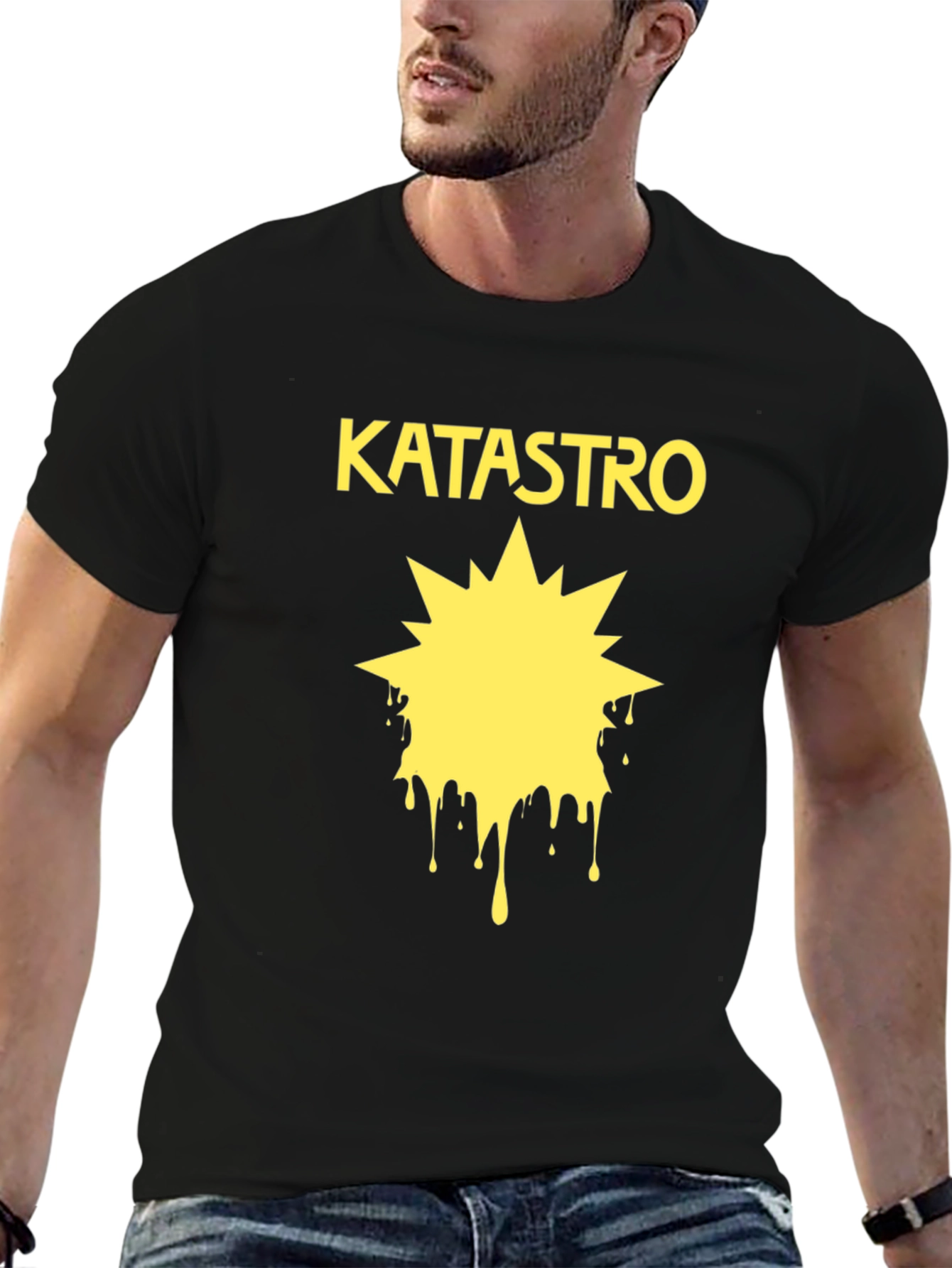 Katastro Graphic Tee - Unique Design Soft Cotton