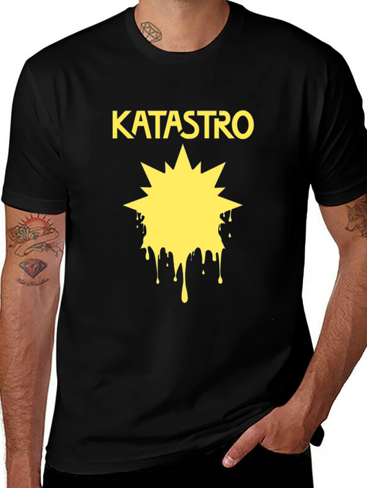 Katastro Graphic Tee - Unique Design Soft Cotton