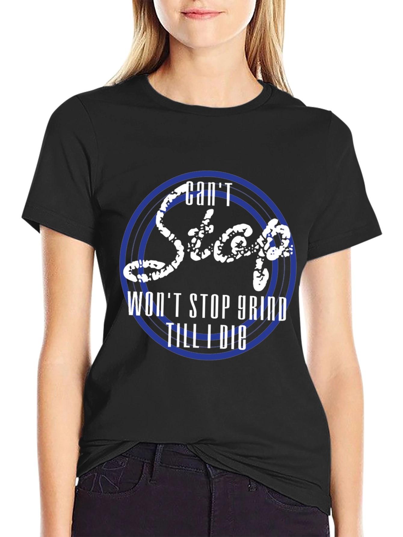 Cant Stop Wont Stop Grind Mens Graphic Tee