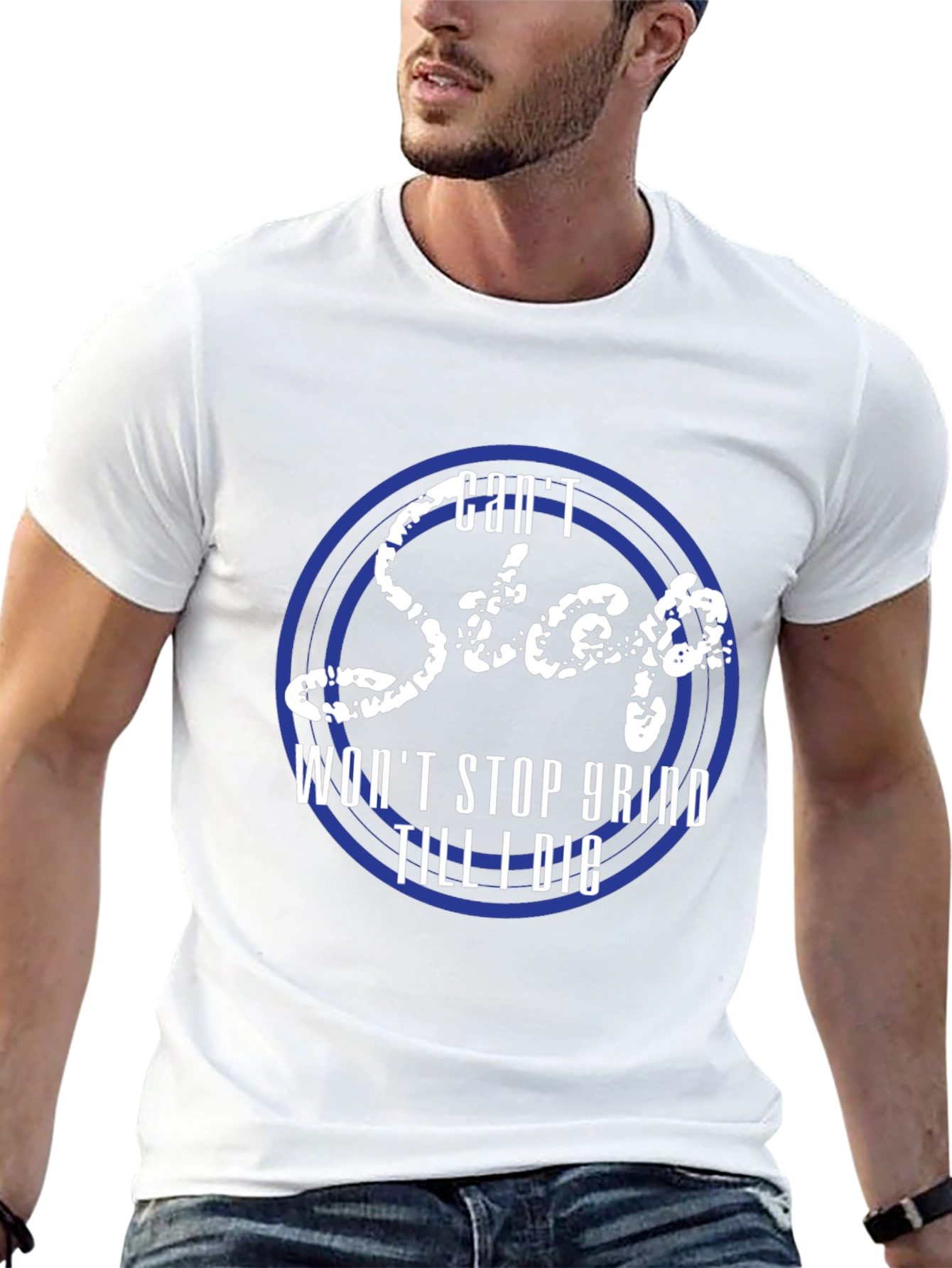 Cant Stop Wont Stop Grind Mens Graphic Tee