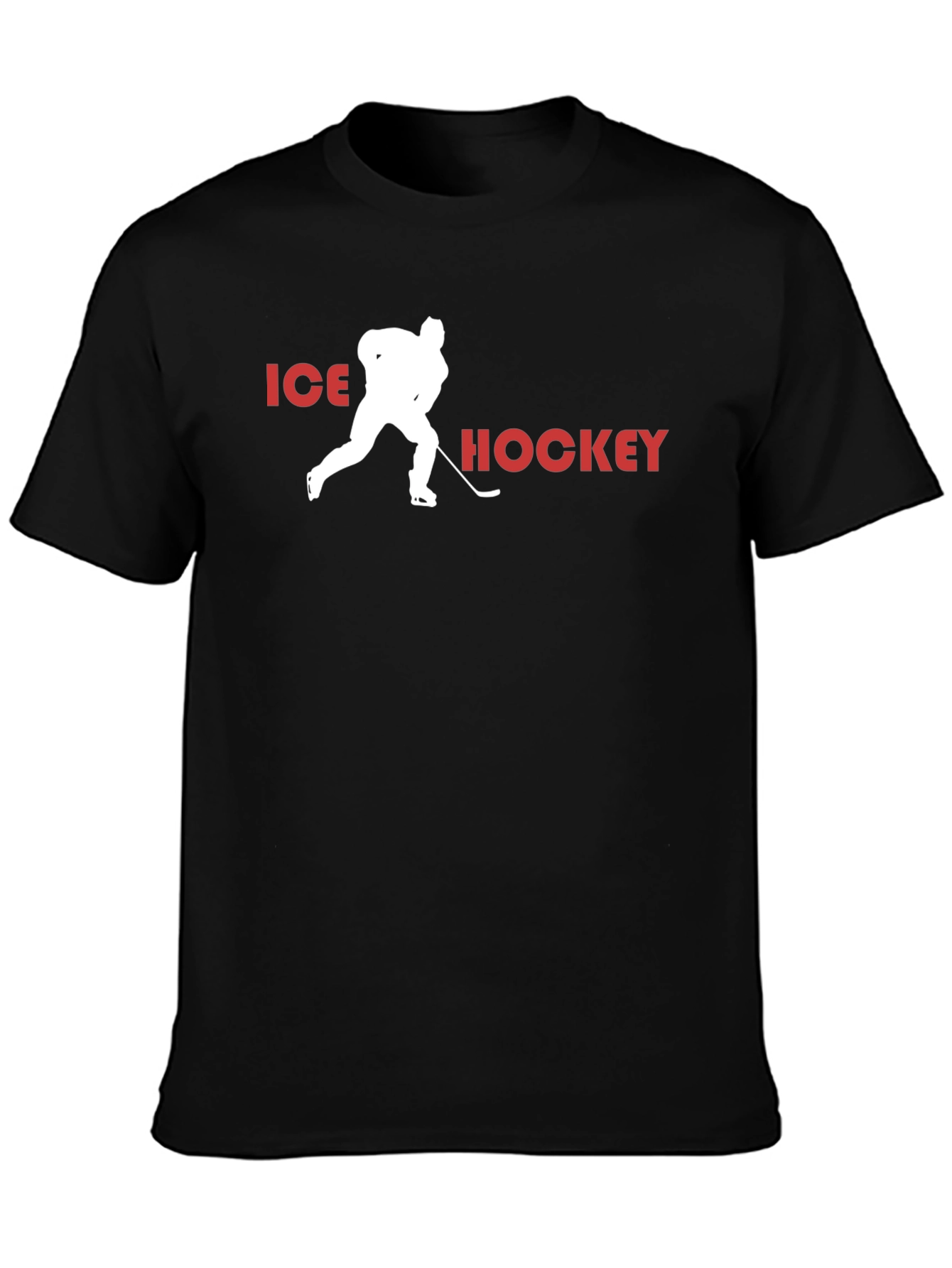 Ice Hockey Graphic Tee - Sportswear Fan Apparel