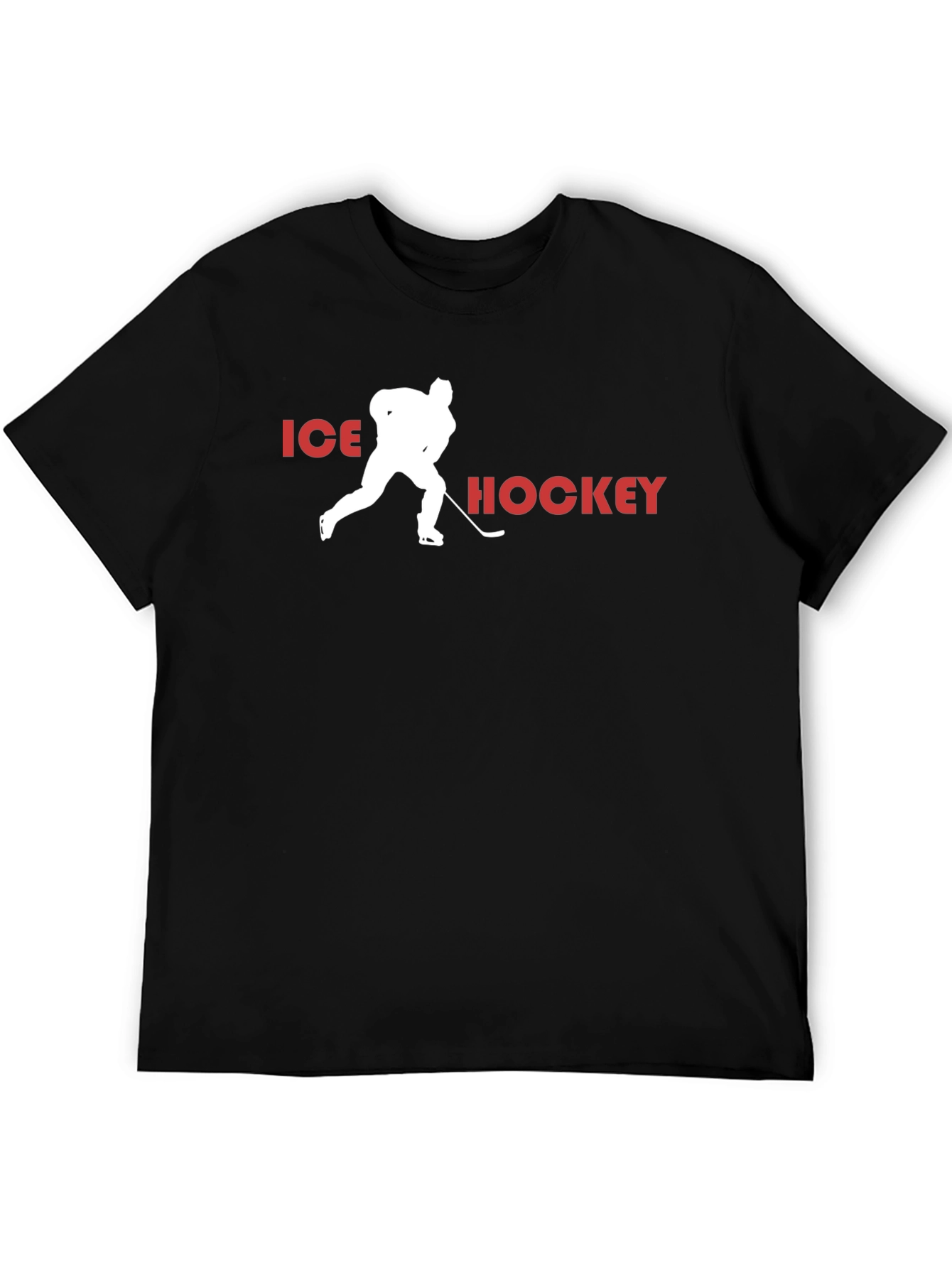 Ice Hockey Graphic Tee - Sportswear Fan Apparel