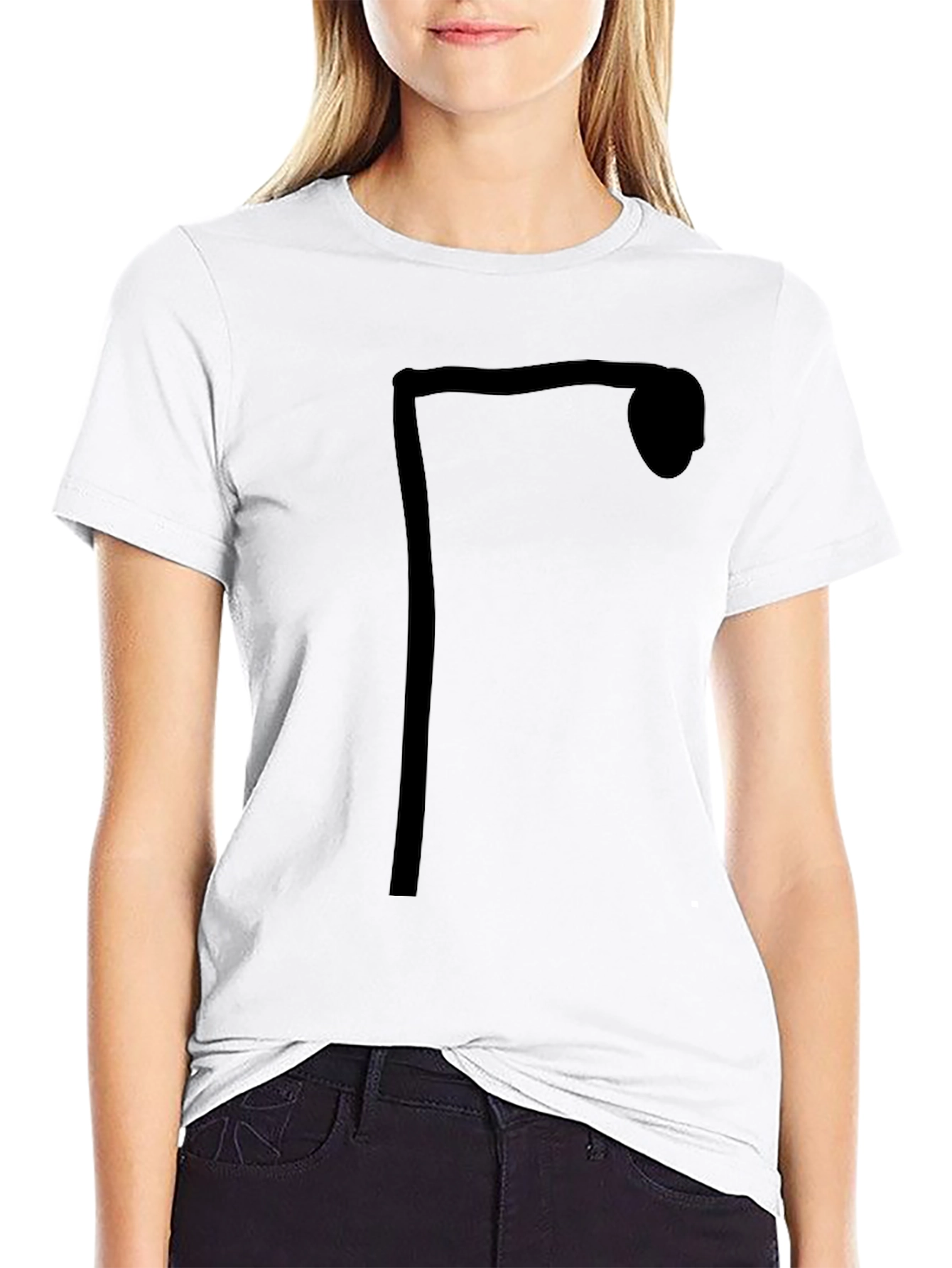 Streetlight Graphic Tee - Black Cotton Casual Wear
