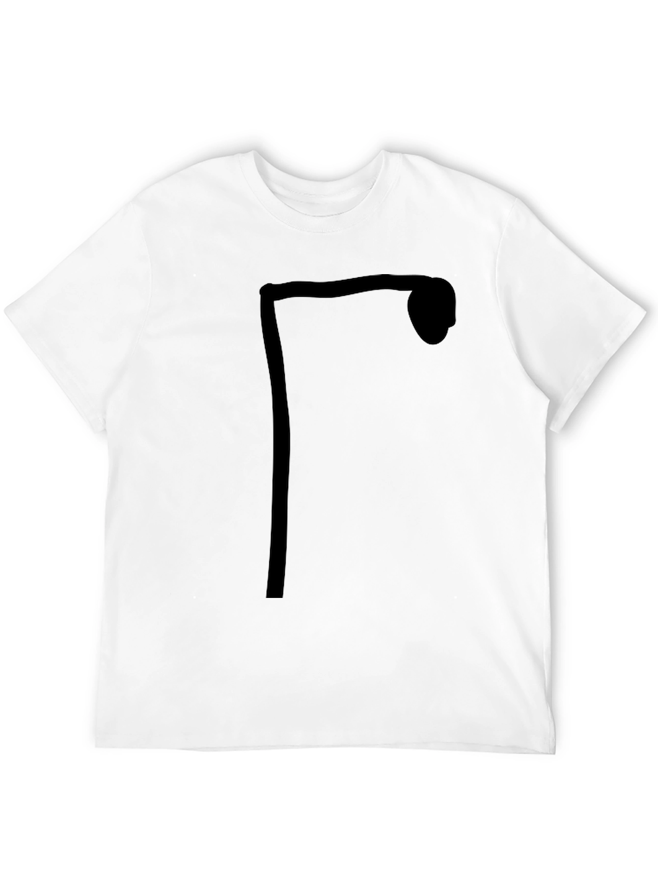 Streetlight Graphic Tee - Black Cotton Casual Wear