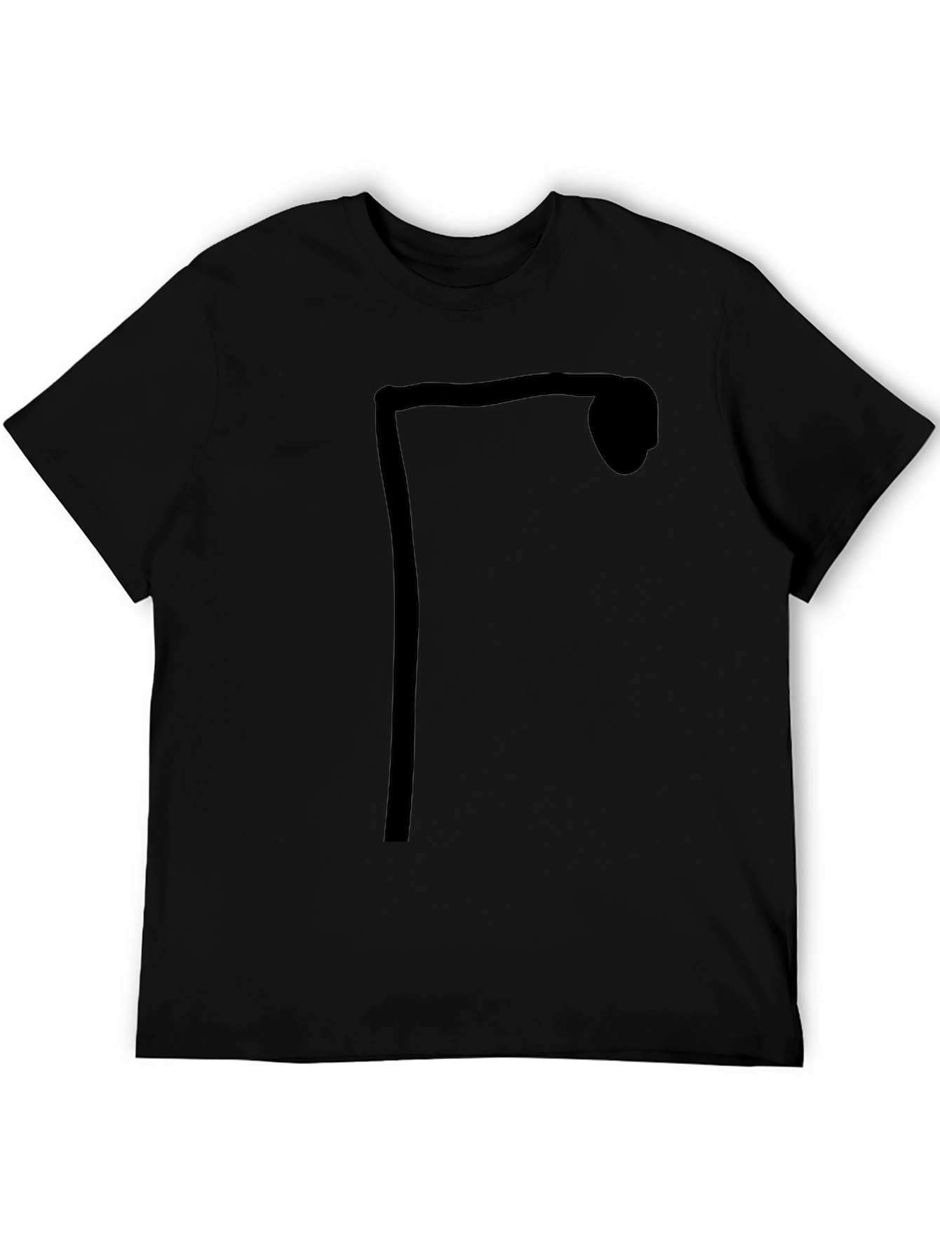 Streetlight Graphic Tee - Black Cotton Casual Wear
