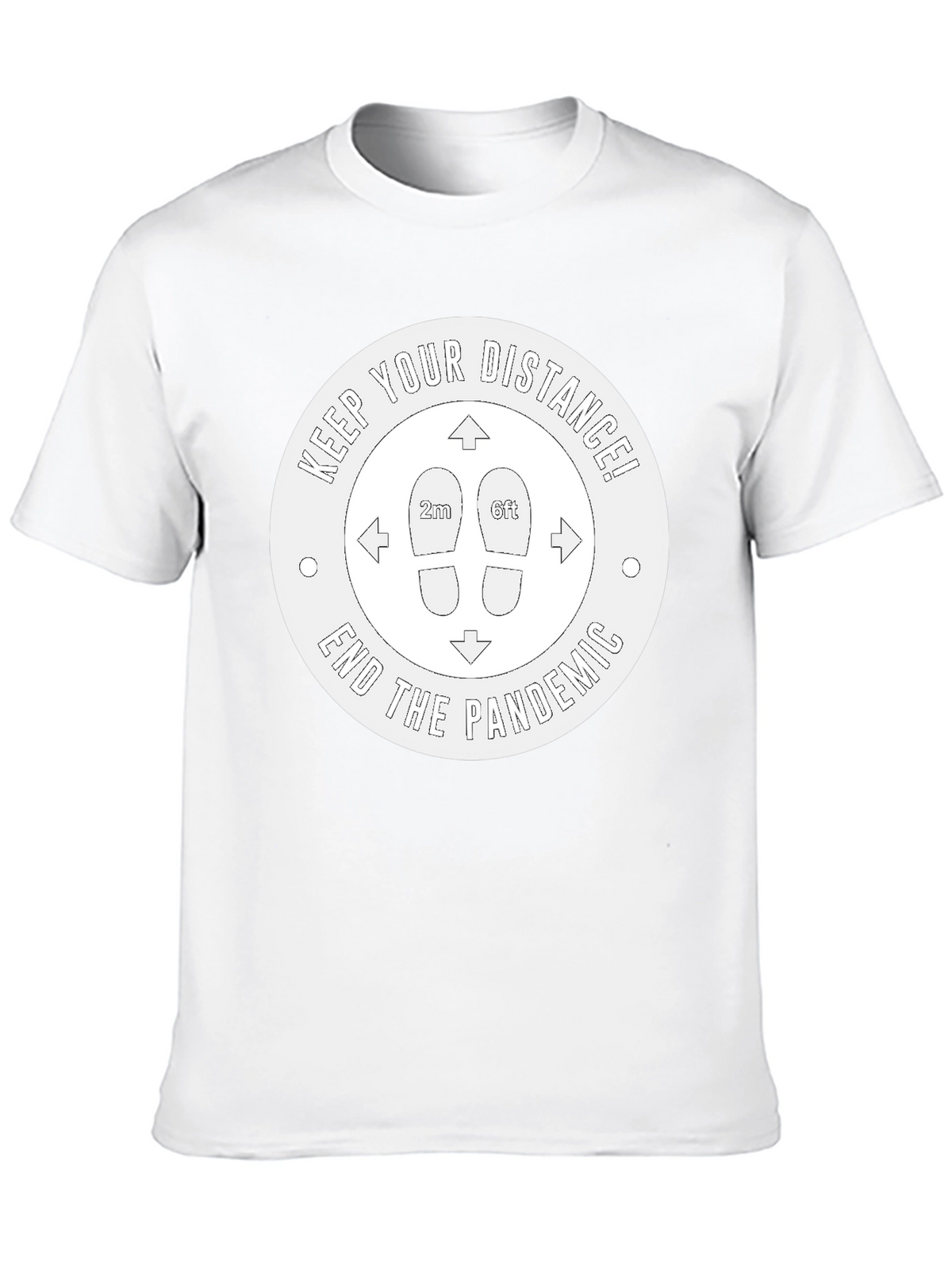 Keep Your Distance Graphic Tee