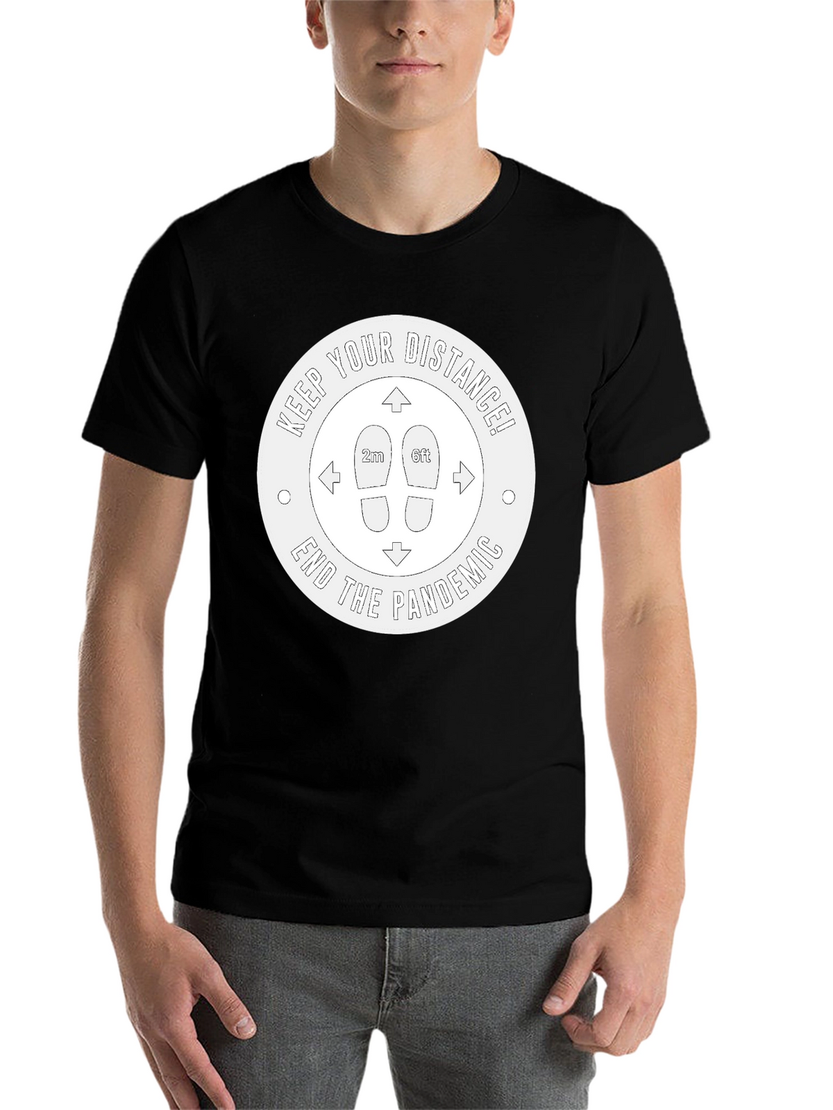 Keep Your Distance Graphic Tee