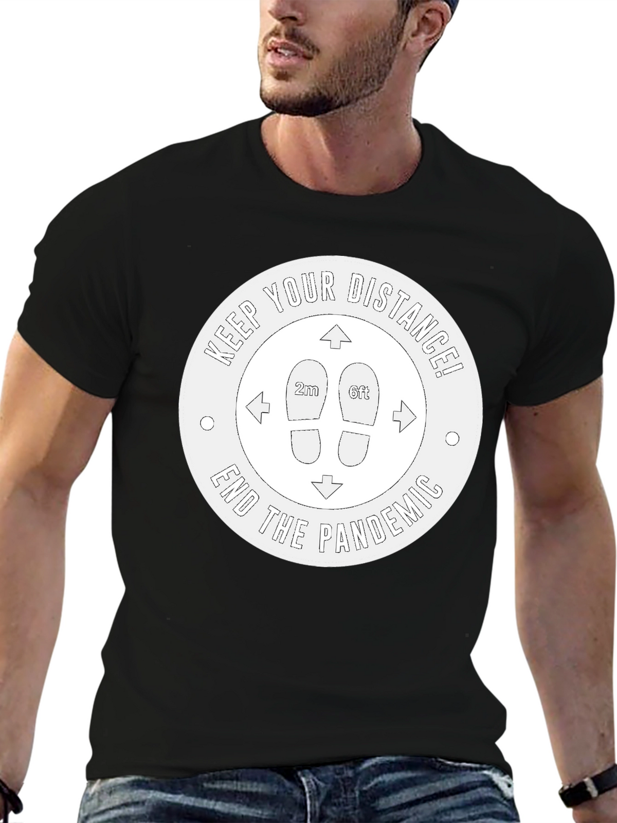 Keep Your Distance Graphic Tee