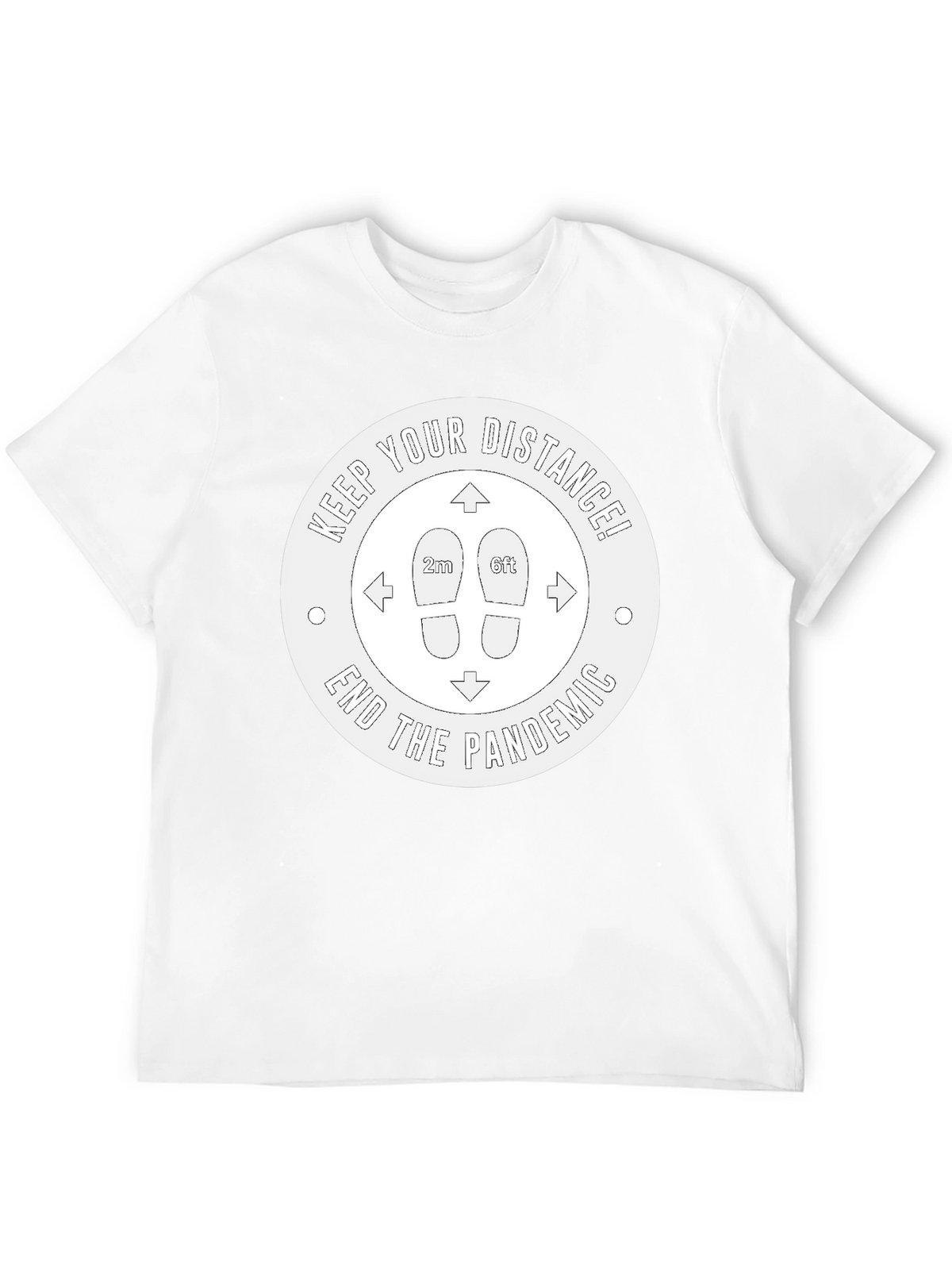Keep Your Distance Graphic Tee