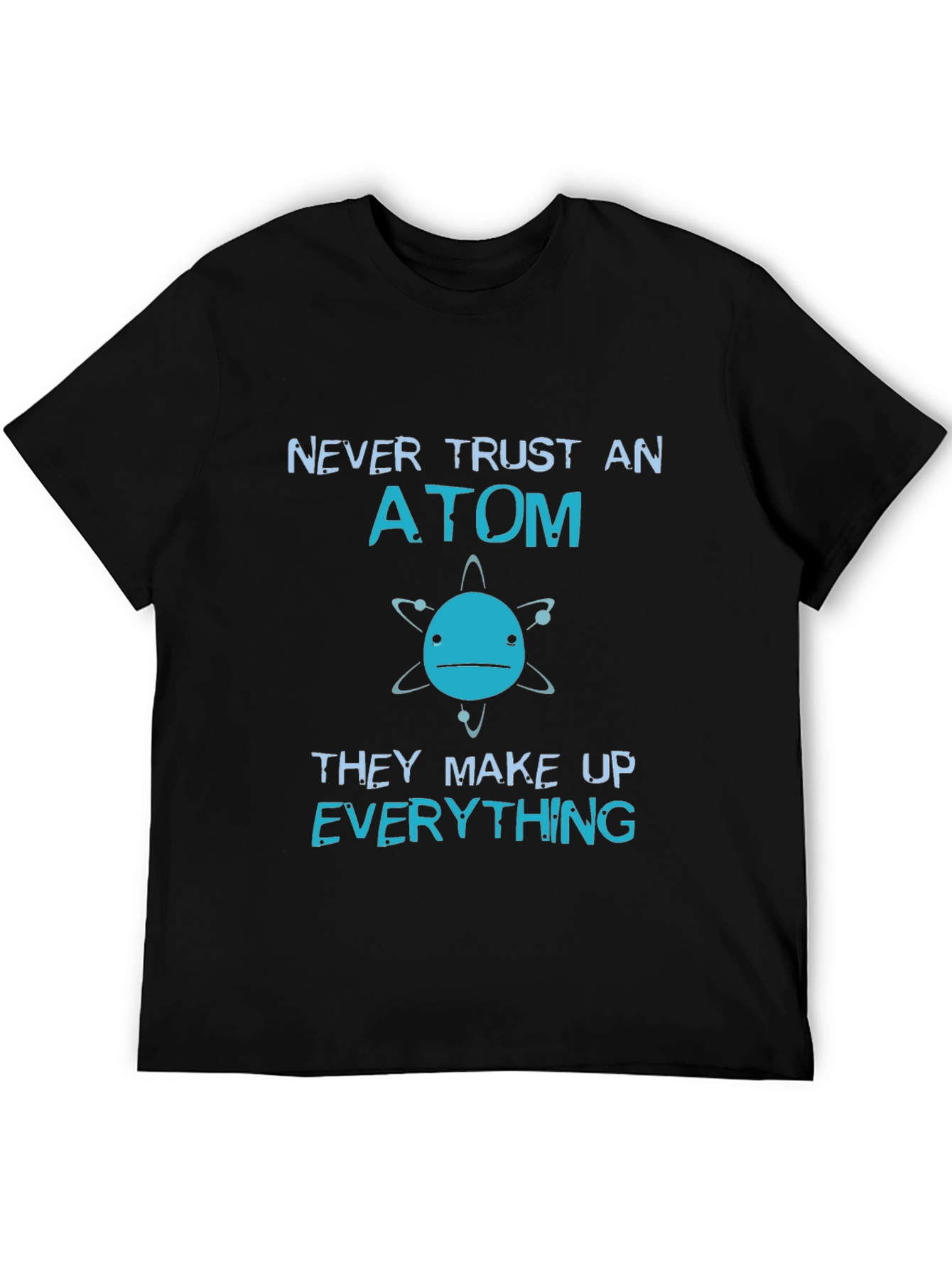 Funny Science Atom Graphic T-Shirt