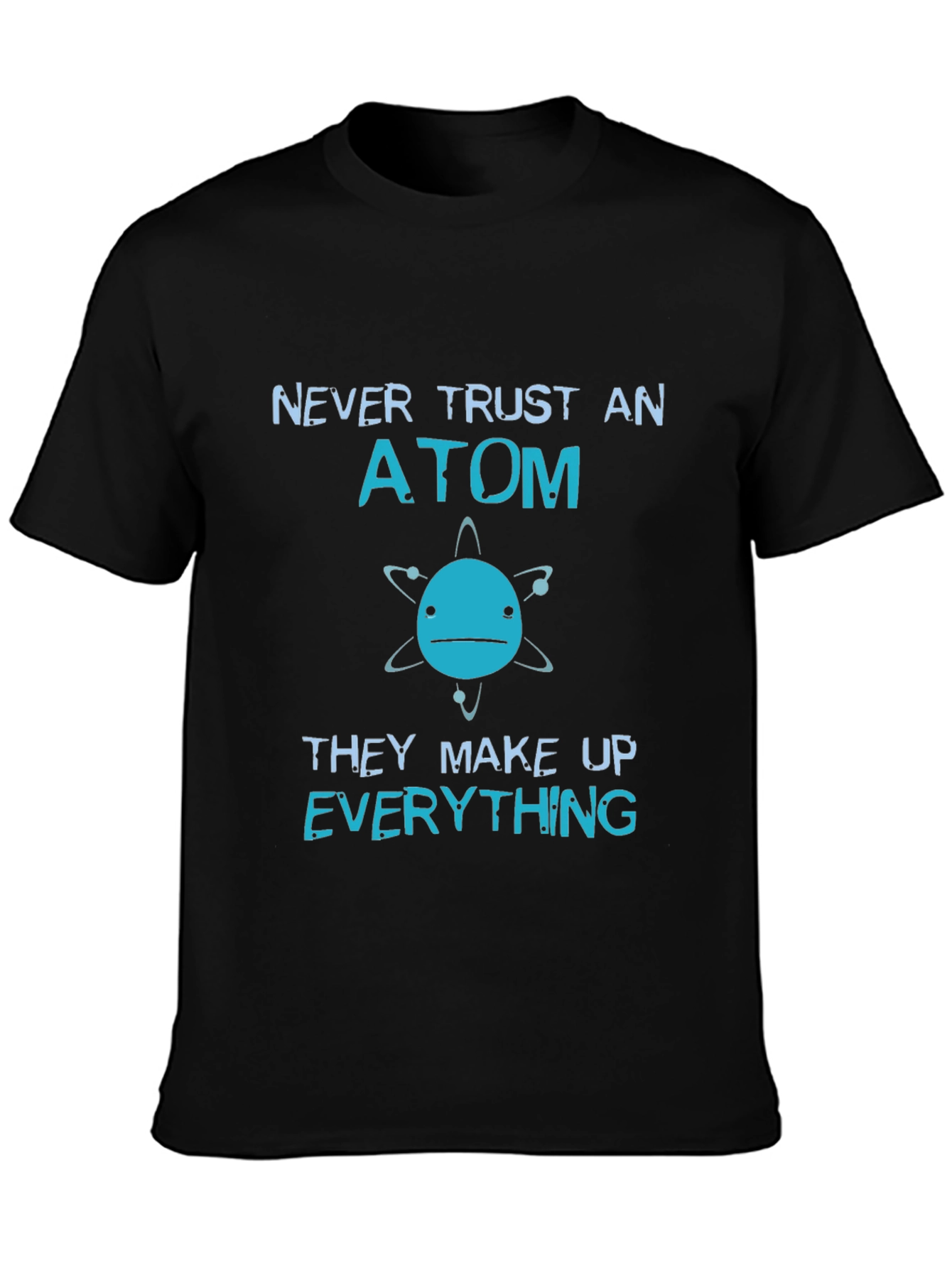 Funny Science Atom Graphic T-Shirt
