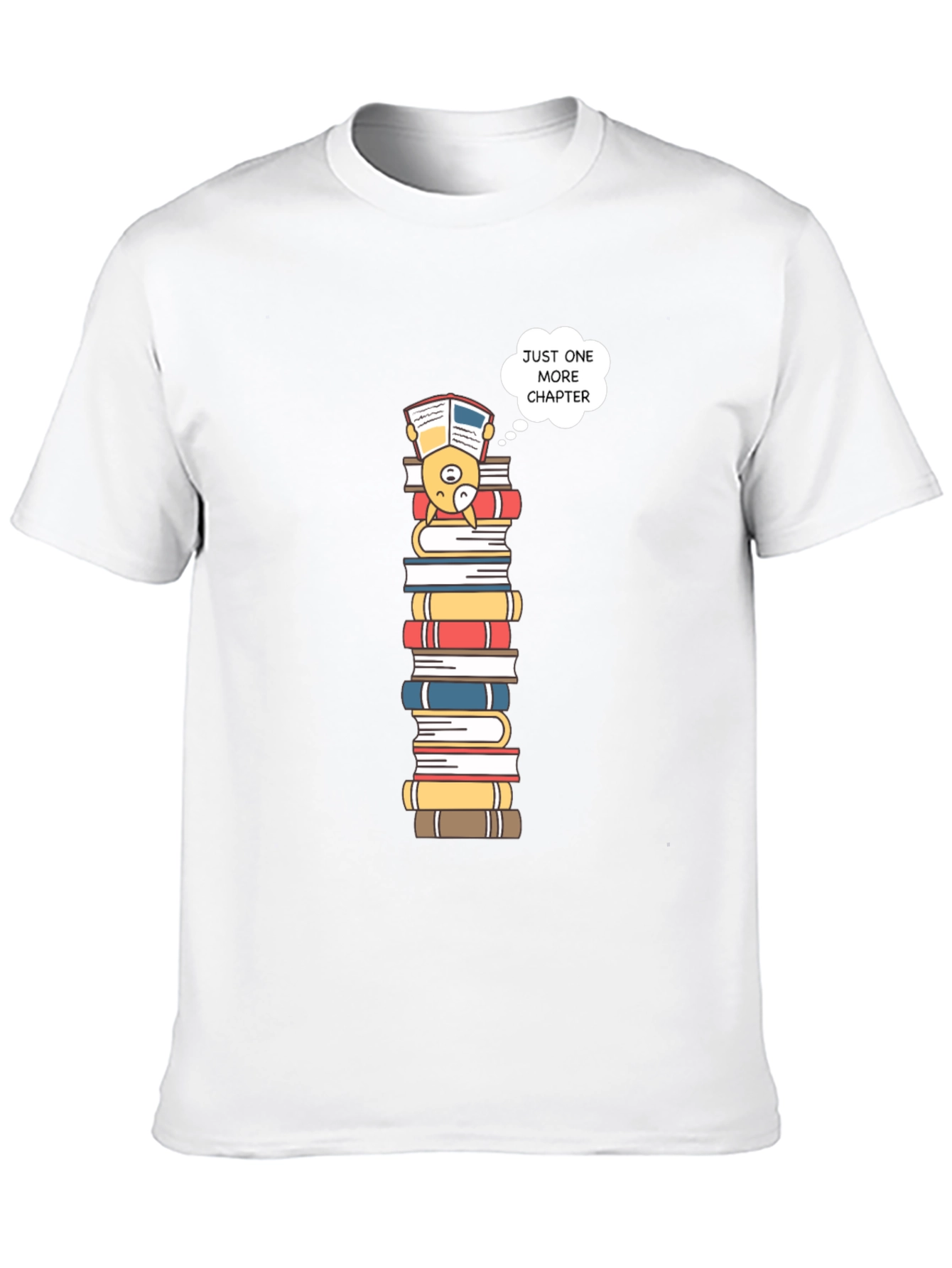 Just One More Chapter Black T-Shirt