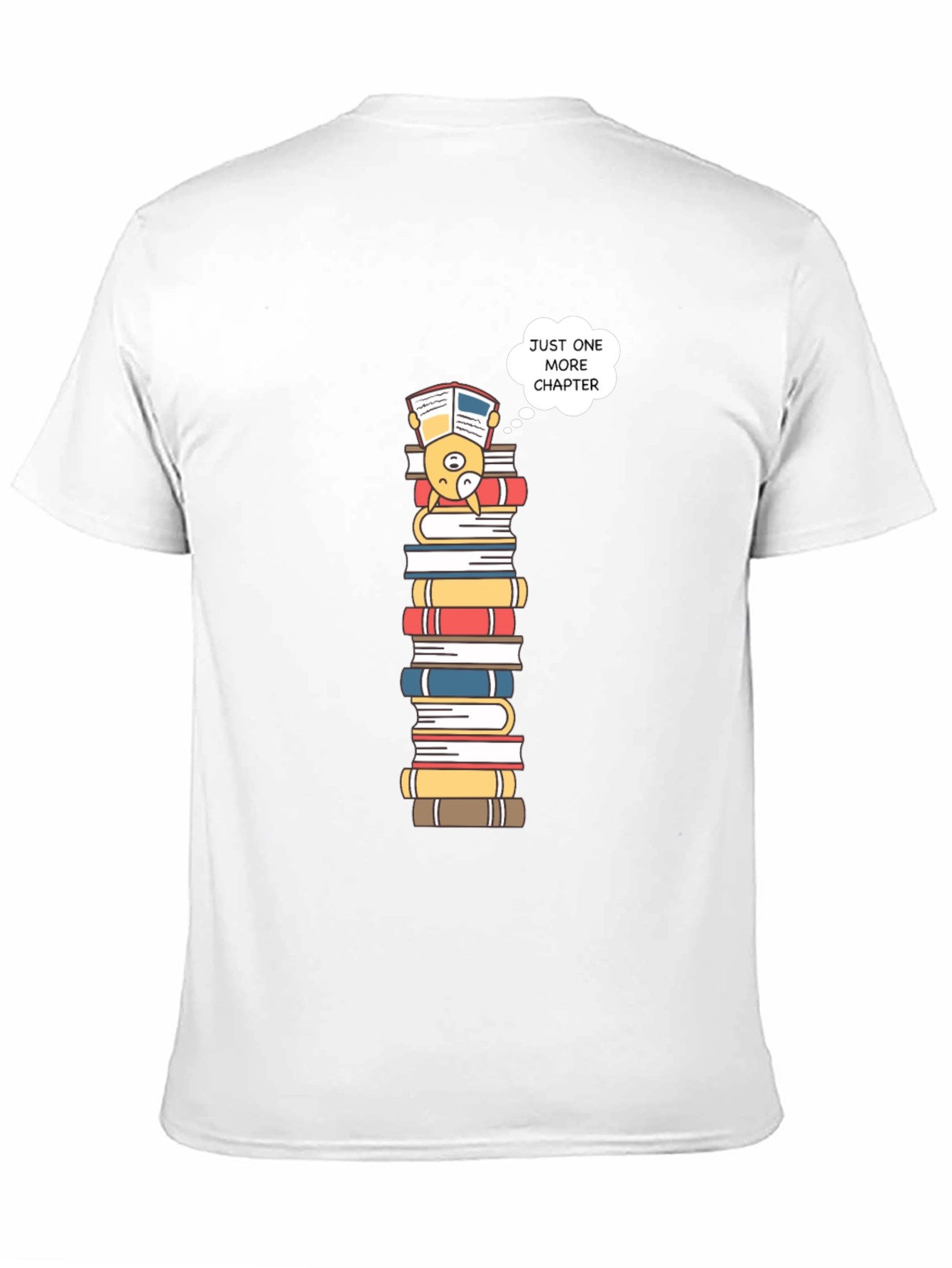 Just One More Chapter Black T-Shirt