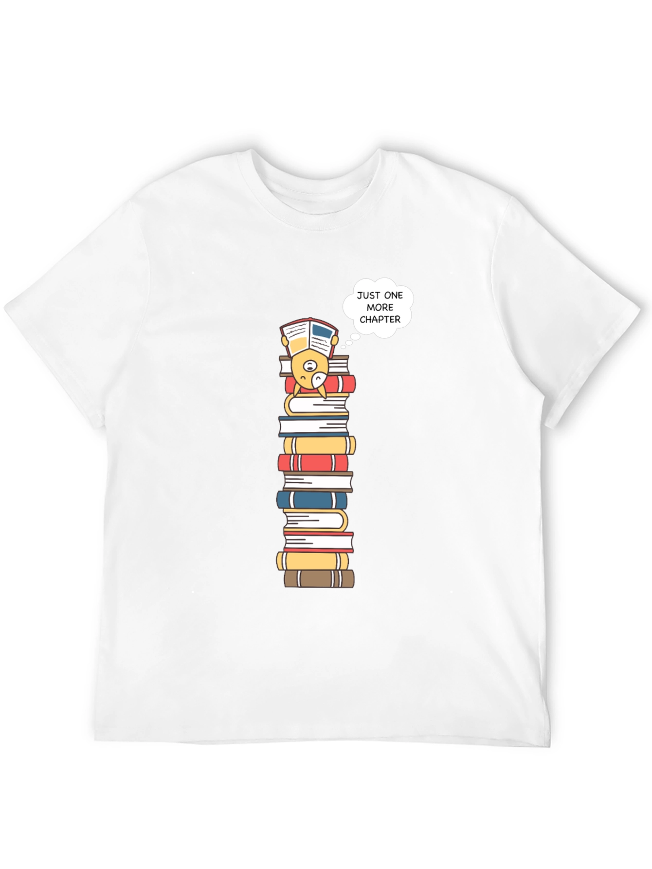 Just One More Chapter Black T-Shirt