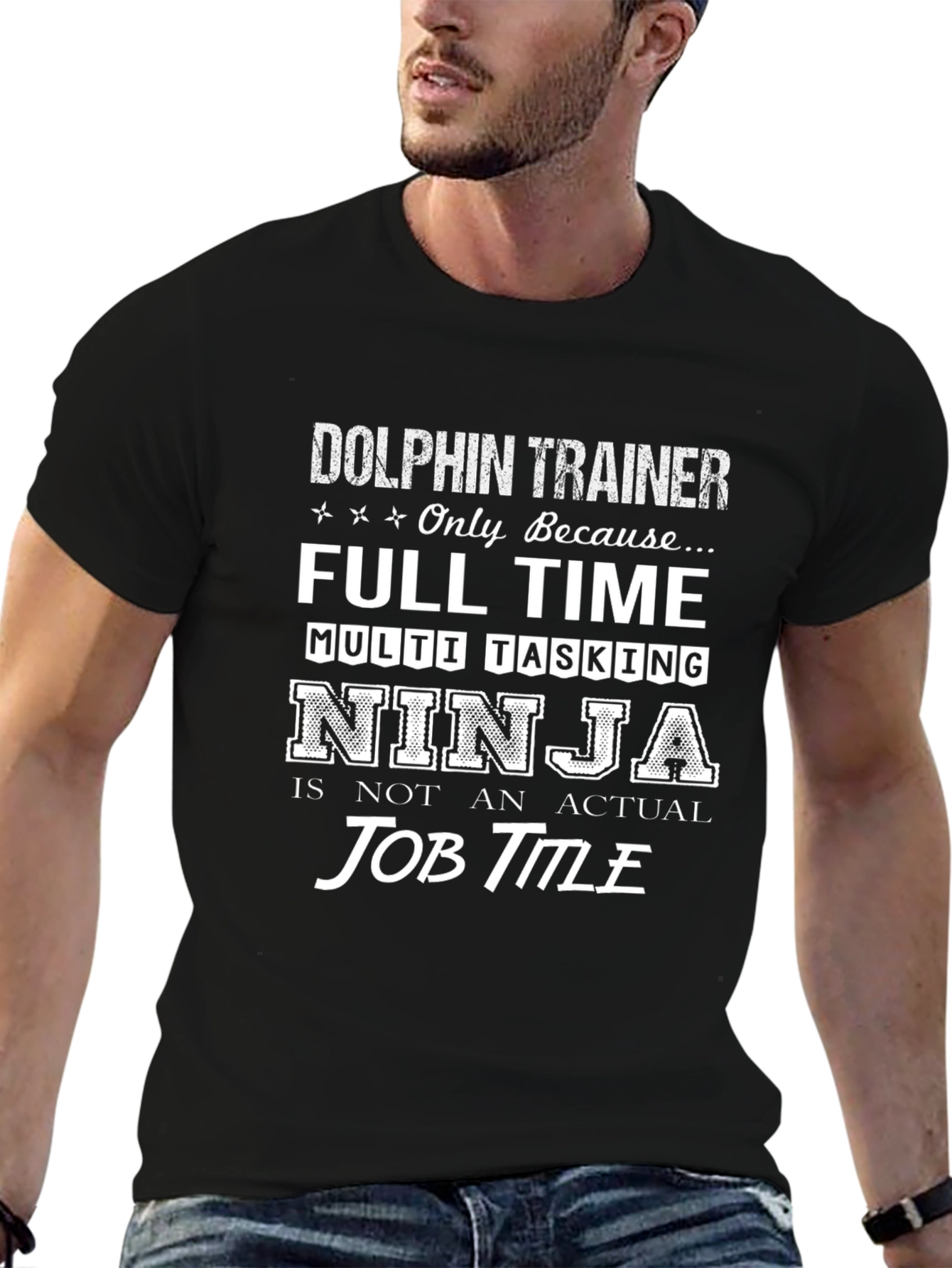 Dolphin Trainer Ninja T-Shirt