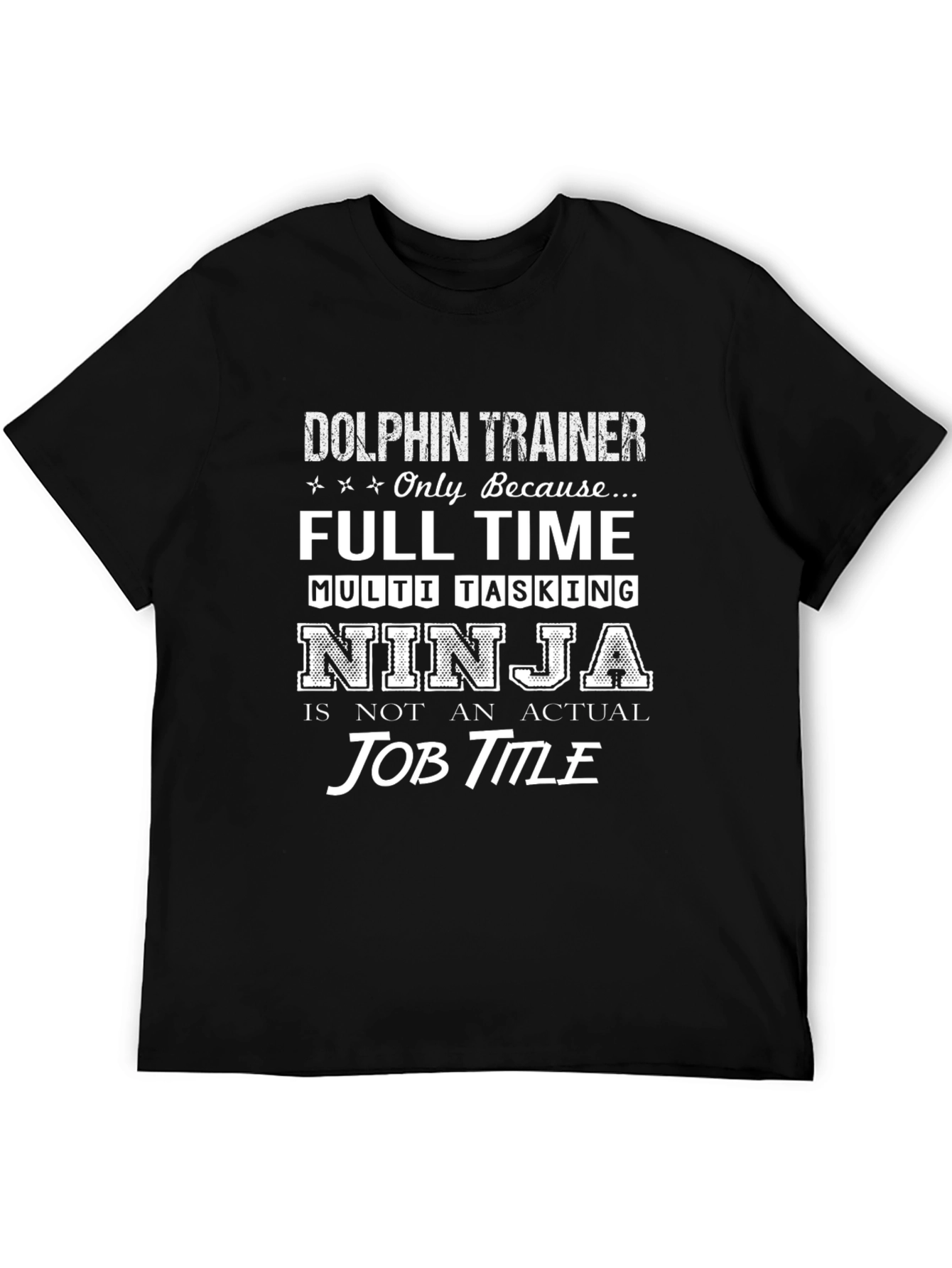 Dolphin Trainer Ninja T-Shirt