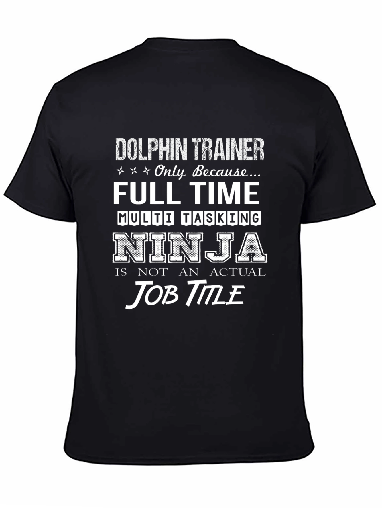 Dolphin Trainer Ninja T-Shirt
