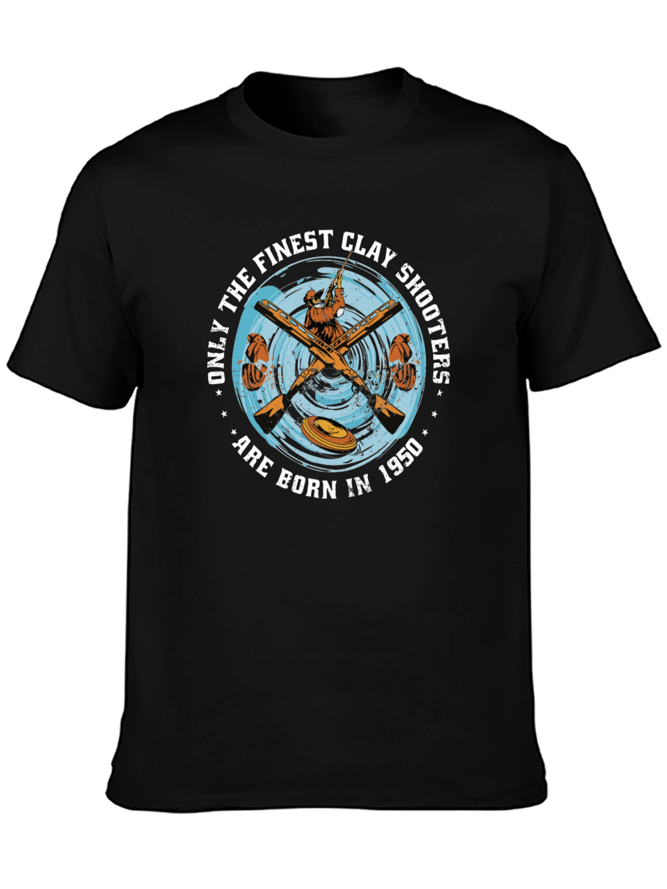 Finest Clay Shooters Tee - Born in 1950!