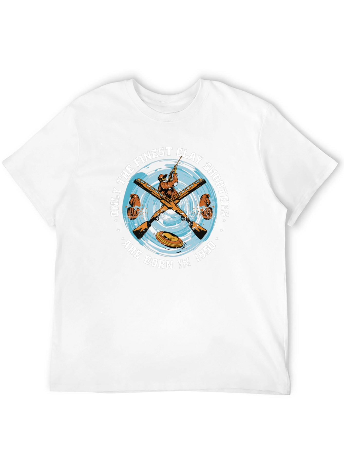 Finest Clay Shooters Tee - Born in 1950!