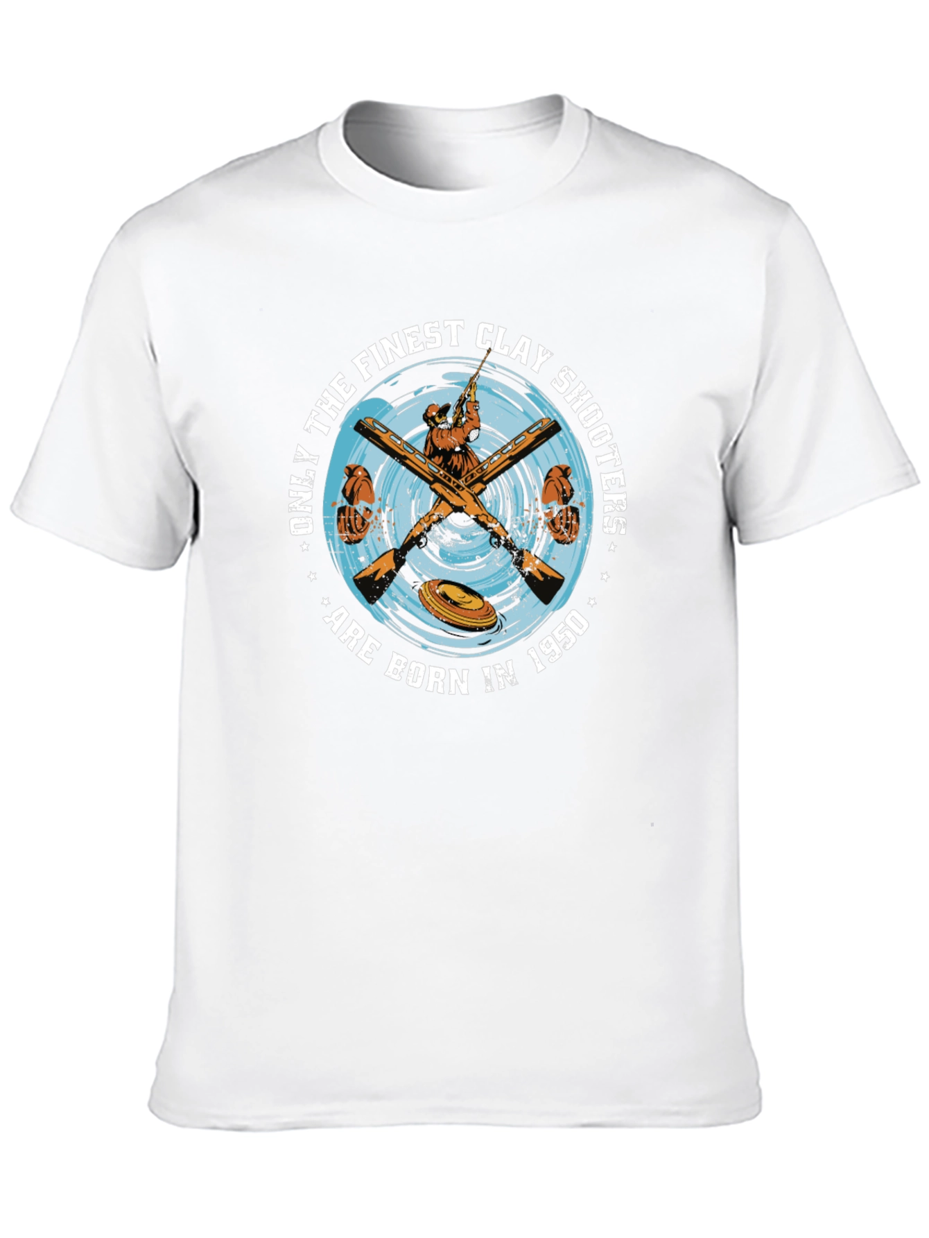 Finest Clay Shooters Tee - Born in 1950!
