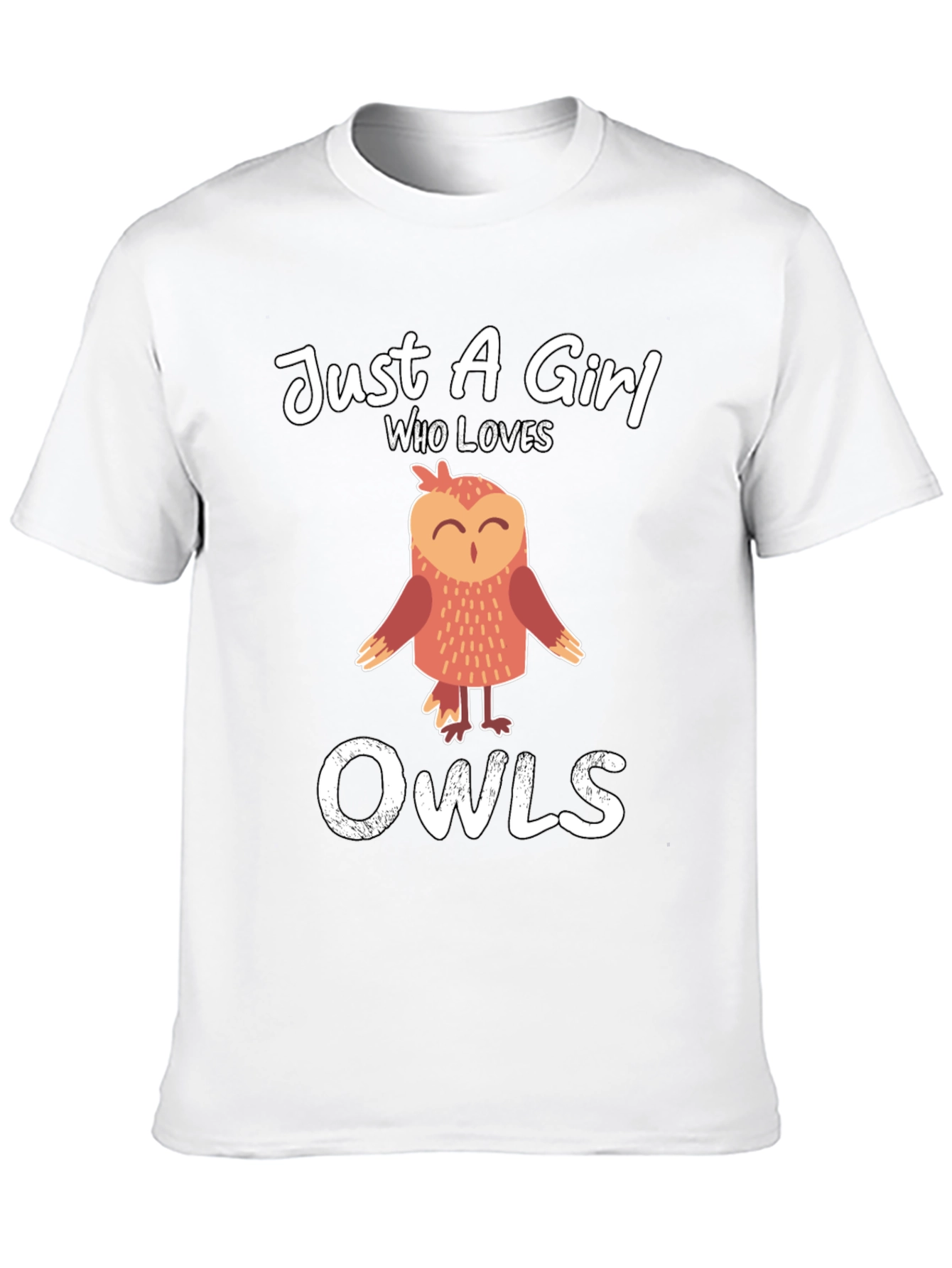 Just A Girl Who Loves Owls T-Shirt