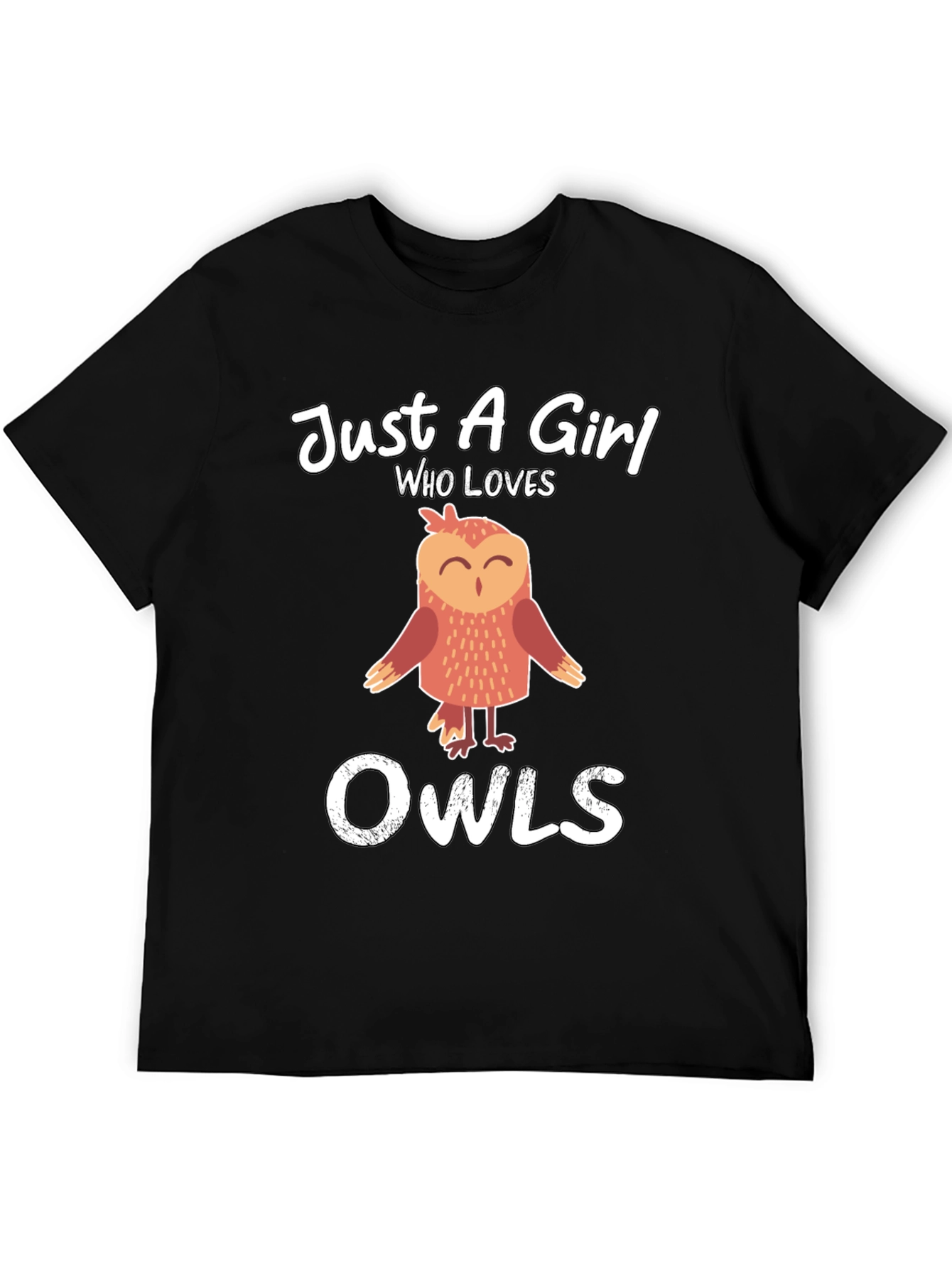 Just A Girl Who Loves Owls T-Shirt