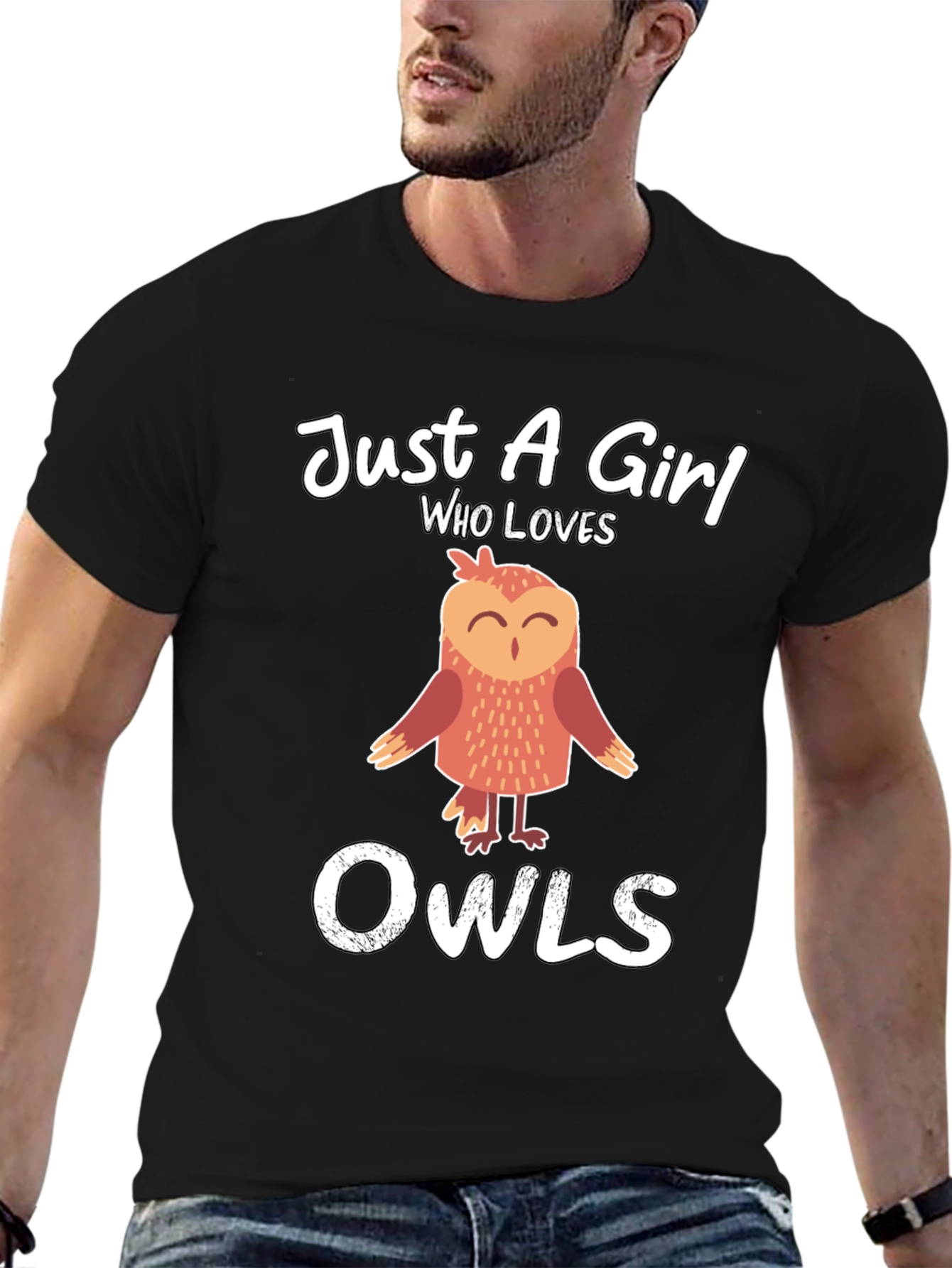 Just A Girl Who Loves Owls T-Shirt