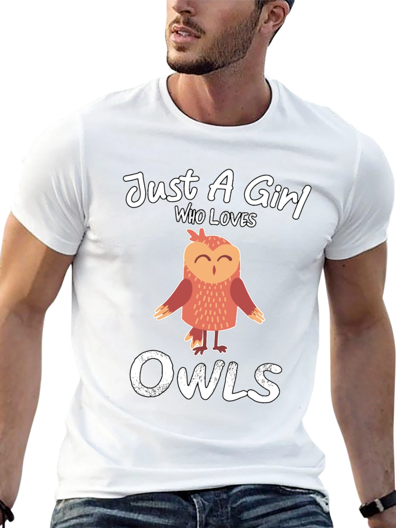 Just A Girl Who Loves Owls T-Shirt