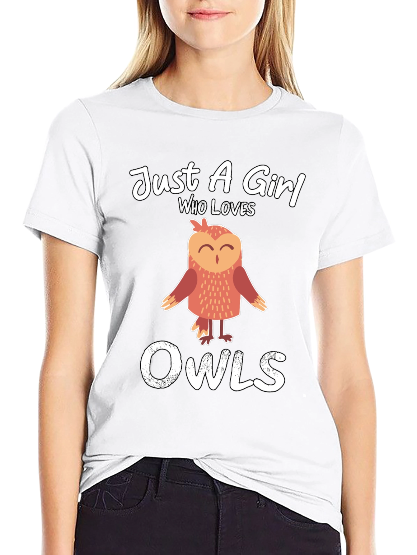Just A Girl Who Loves Owls T-Shirt