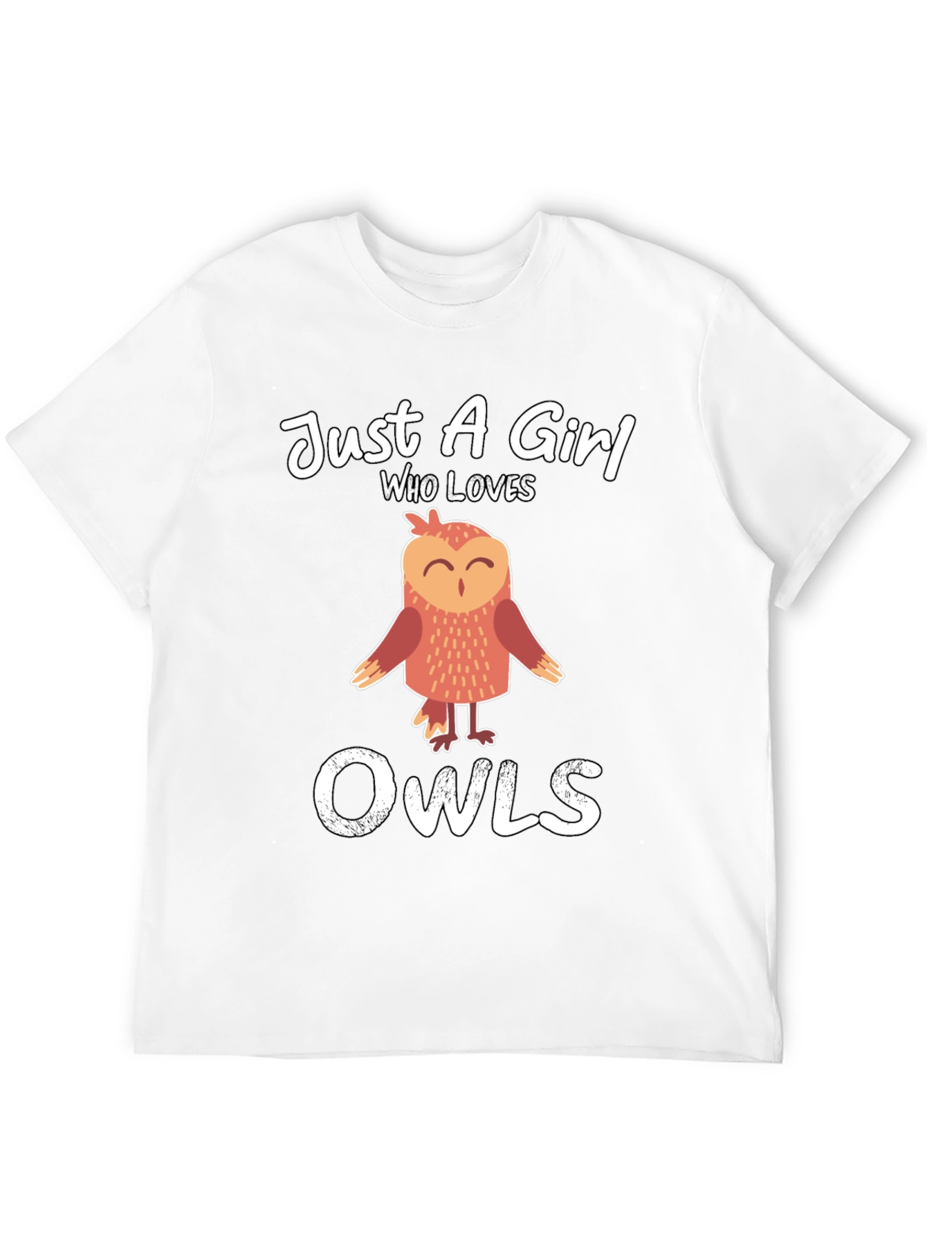 Just A Girl Who Loves Owls T-Shirt